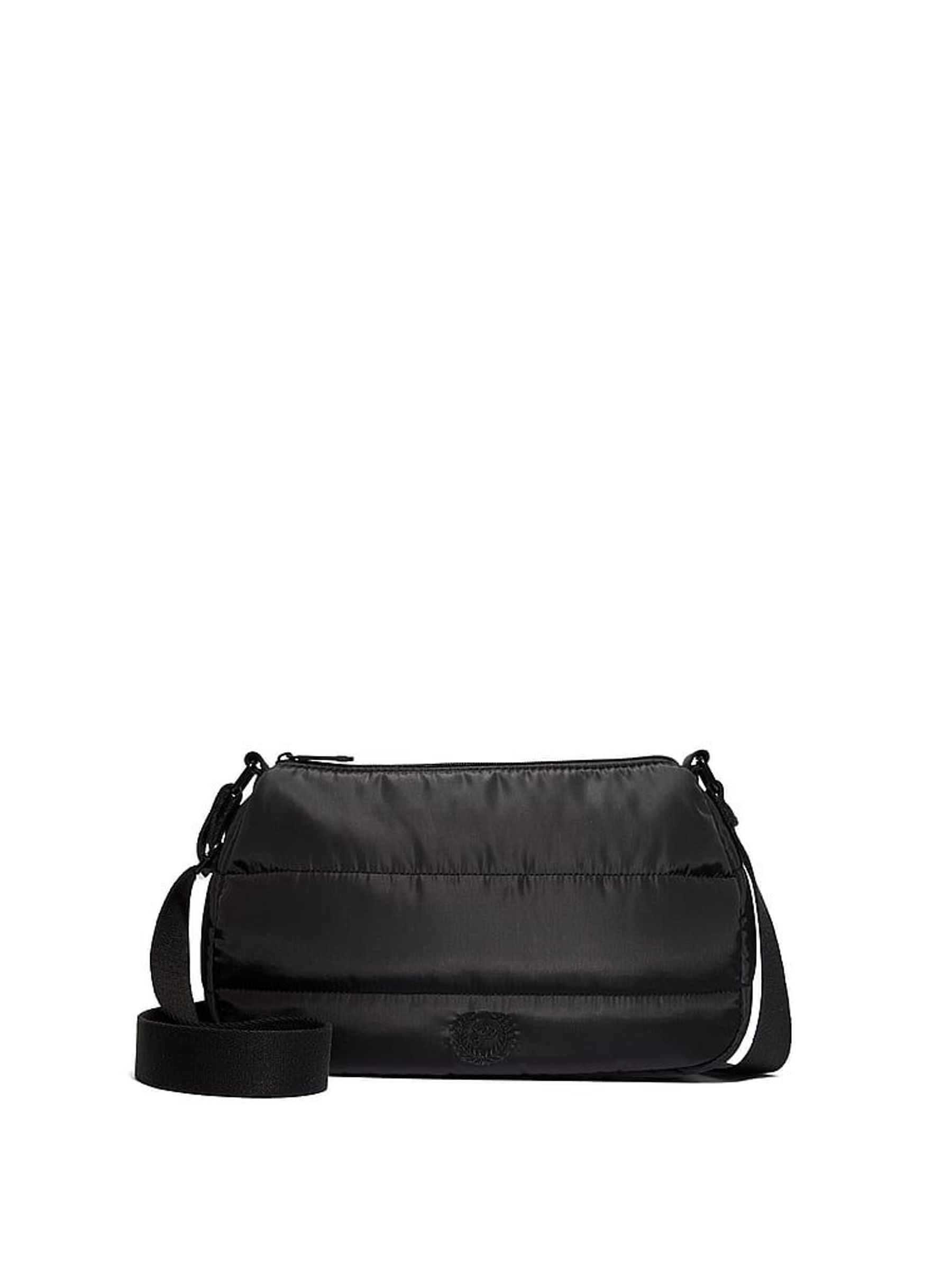 Black Quilted Puffer Shoulder Bag (W80198) | €36