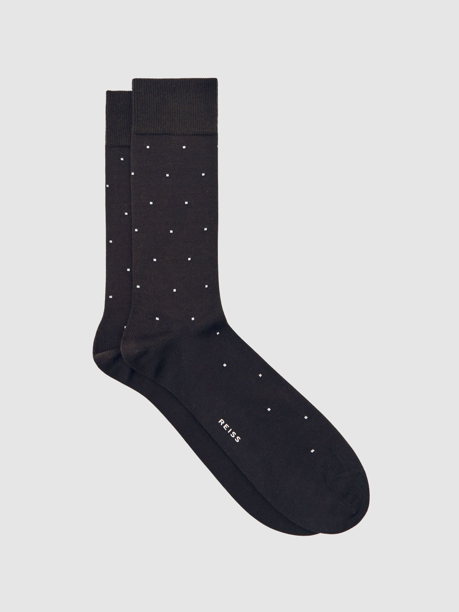 Socks in Chocolate Brown (W81079) | $20