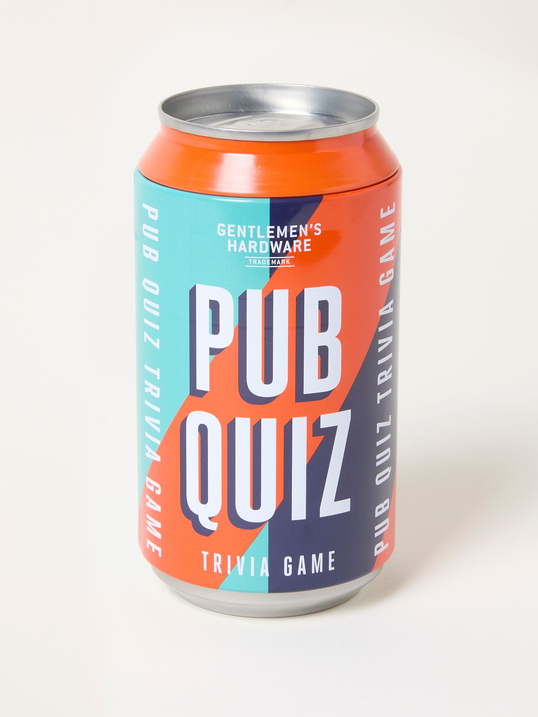 Blue Gentlemens Hardware Pub Quiz in a Can (W81210) | $17