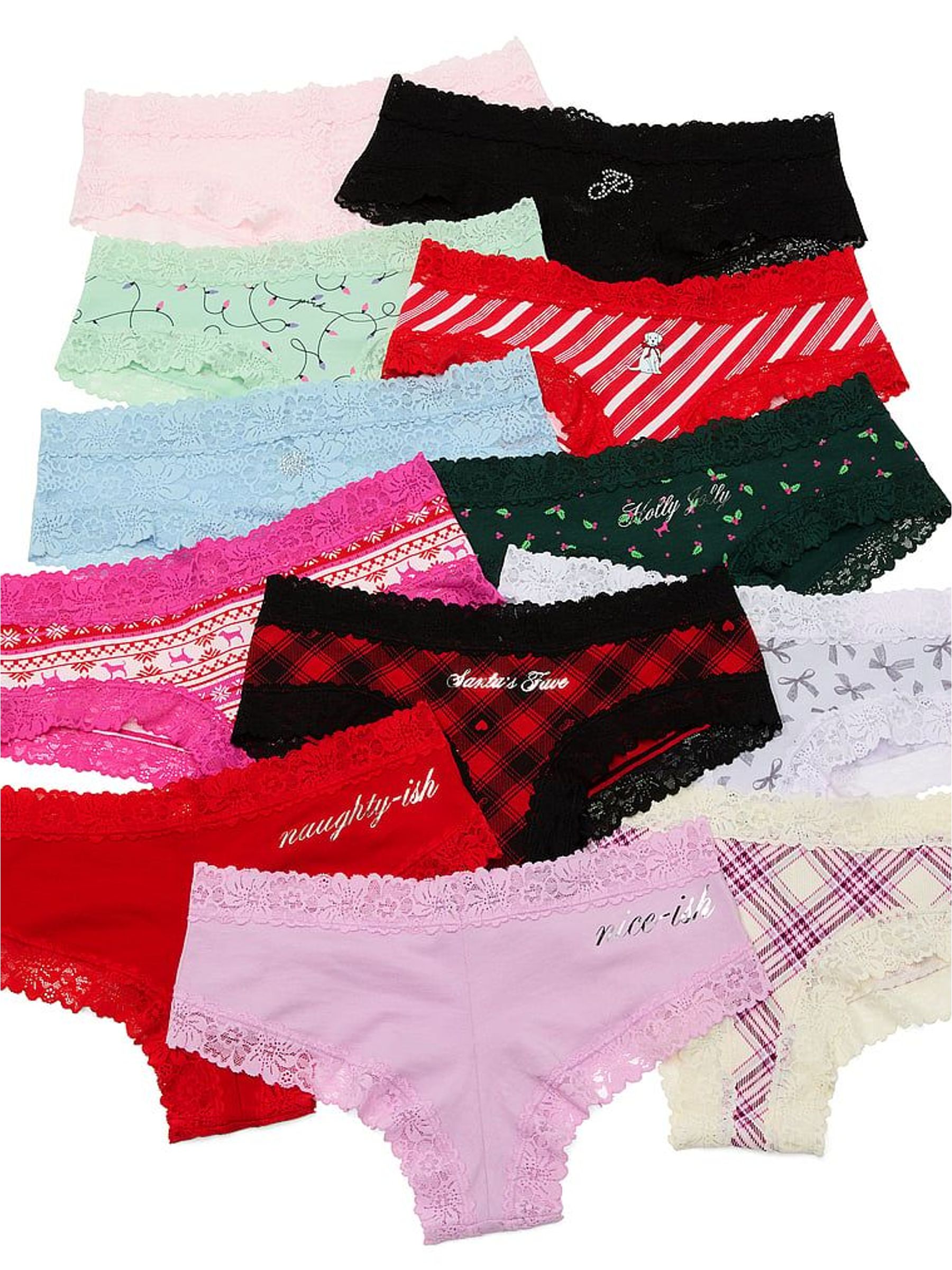 Assorted Cheeky Christmas Advent Calender Knickers (W84469) | €87