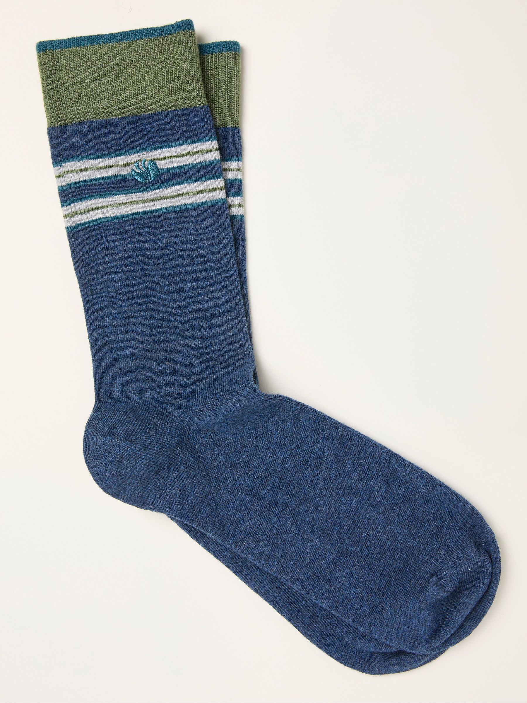 Navy Striped Socks (W86680) | €9.50