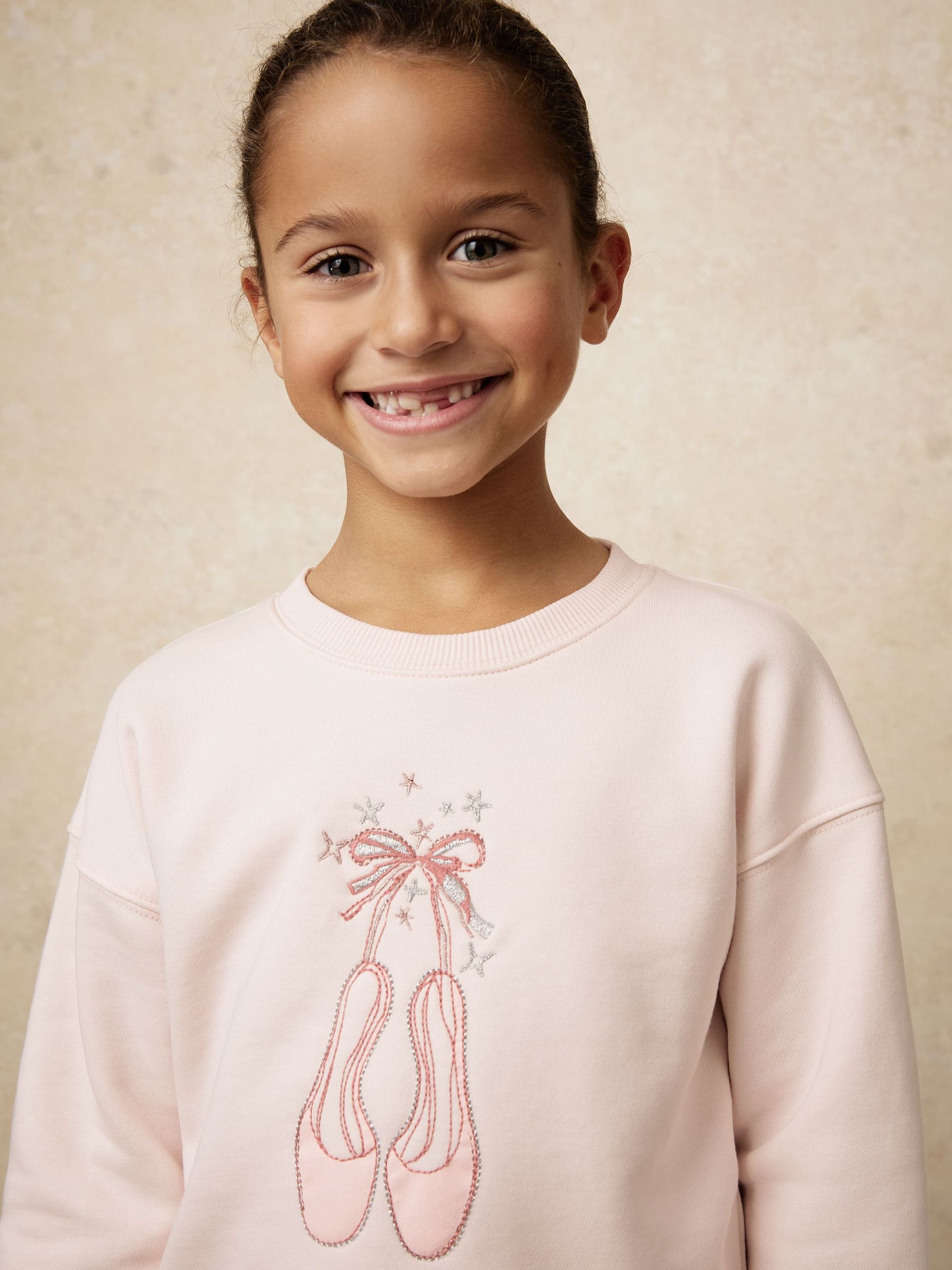 Sweatshirt in Pink (W90610) | SGD 75