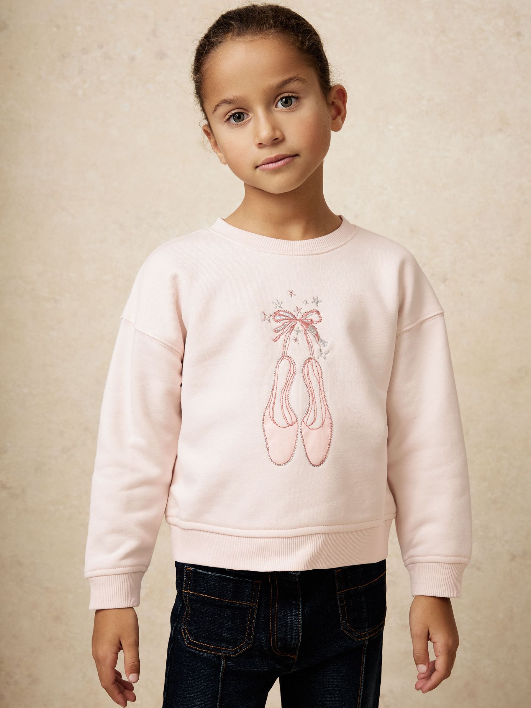 Sweatshirt in Pink (W90617) | SGD 65