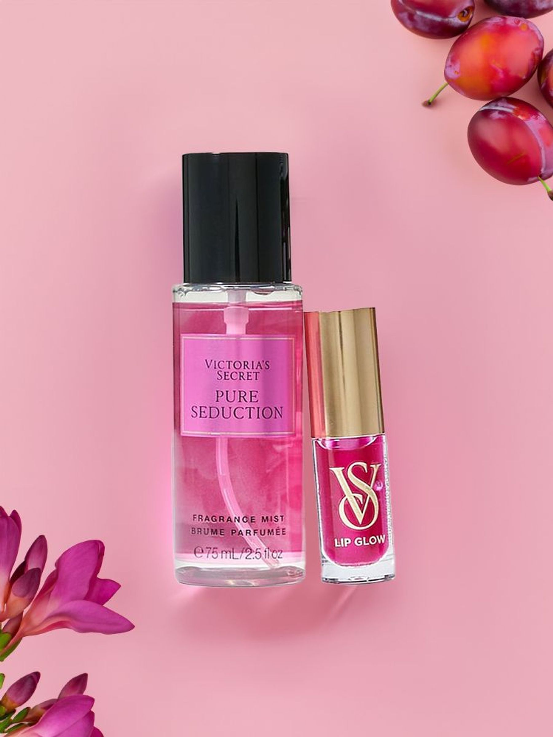 Pure Seduction Mist and Lip Gift Set 2 Piece (W90736) | €28