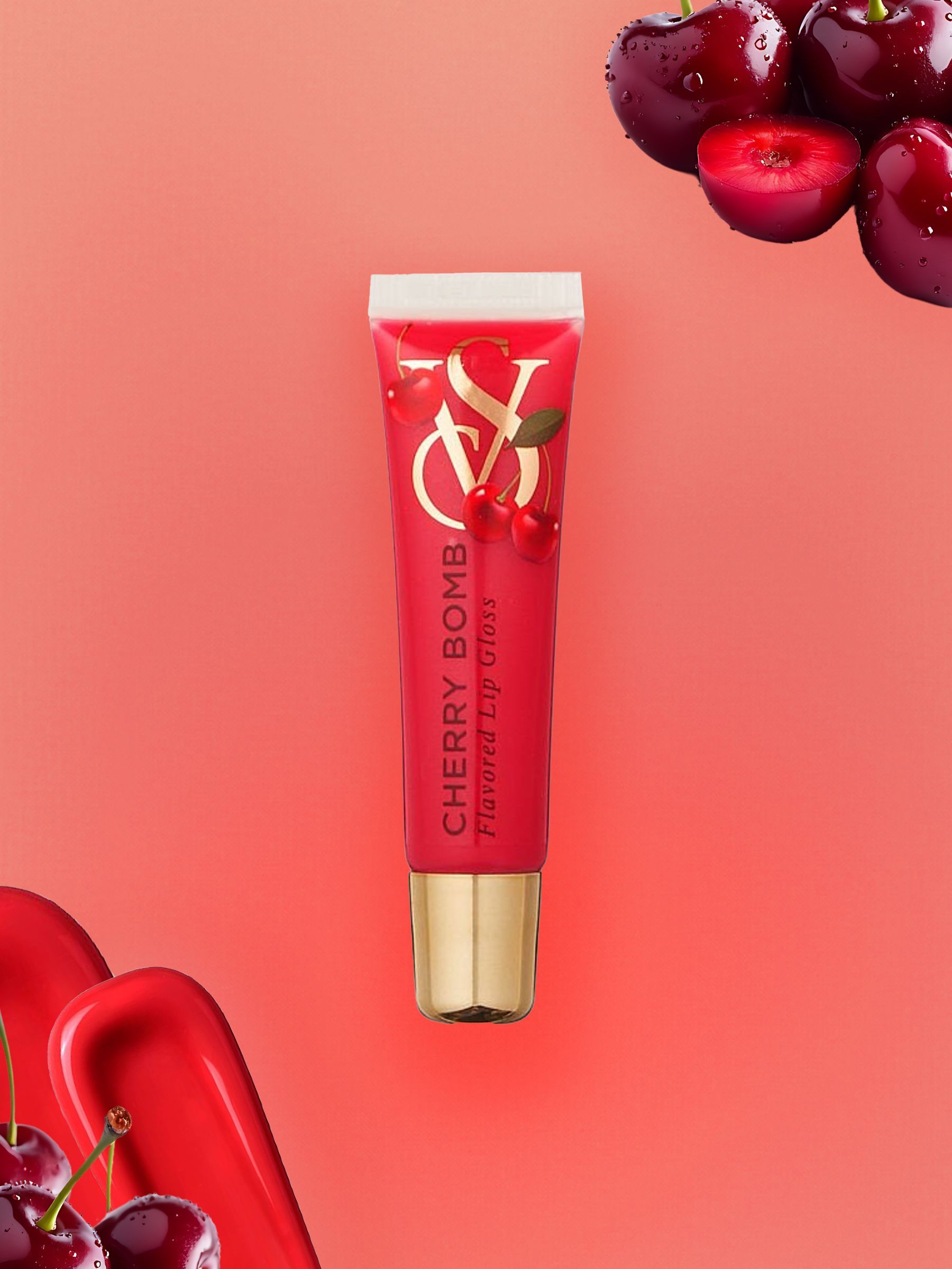 Cherry Bomb Red Flavoured Lip Gloss (W90867) | €13