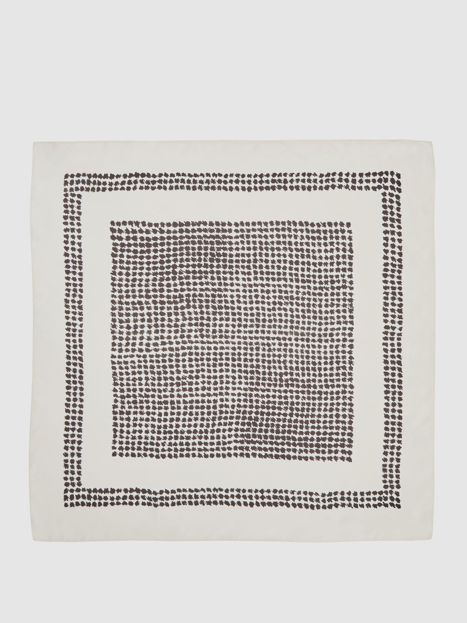 Silk Neck Tie in Cream (W95889) | $95