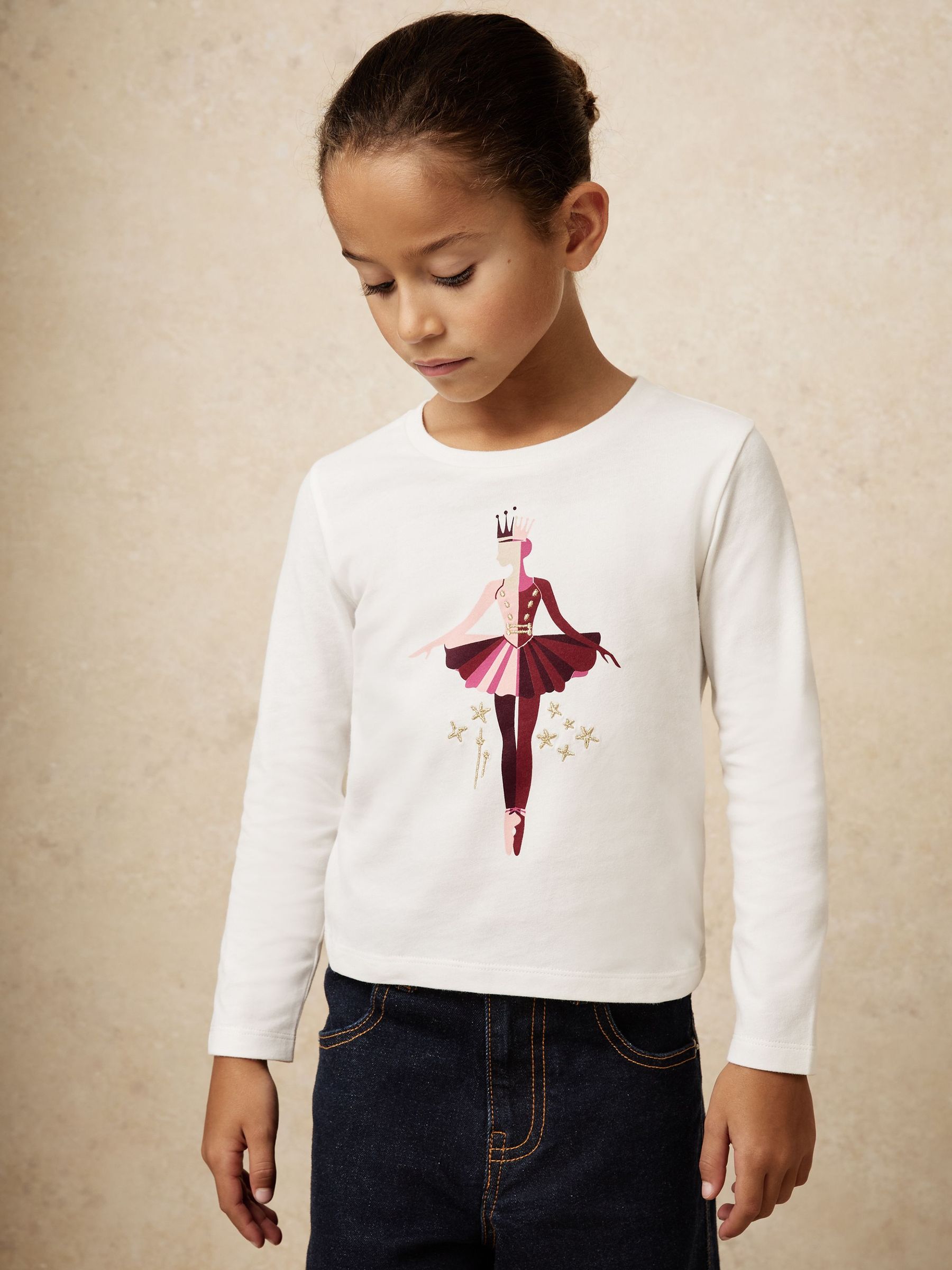 T-Shirt in Ivory (Y00551) | €25