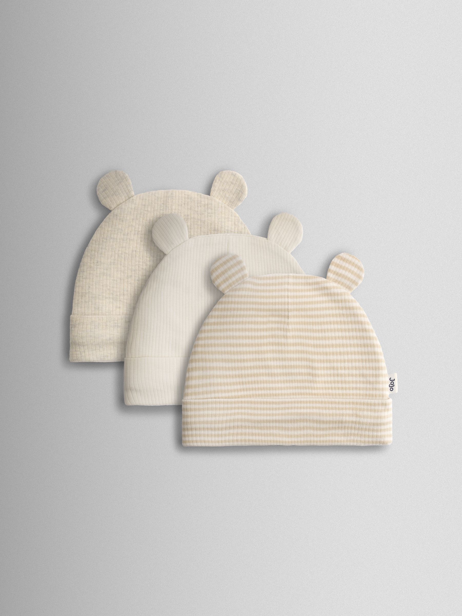Natural 3-Pack Bear Hat (Y09487) | $26
