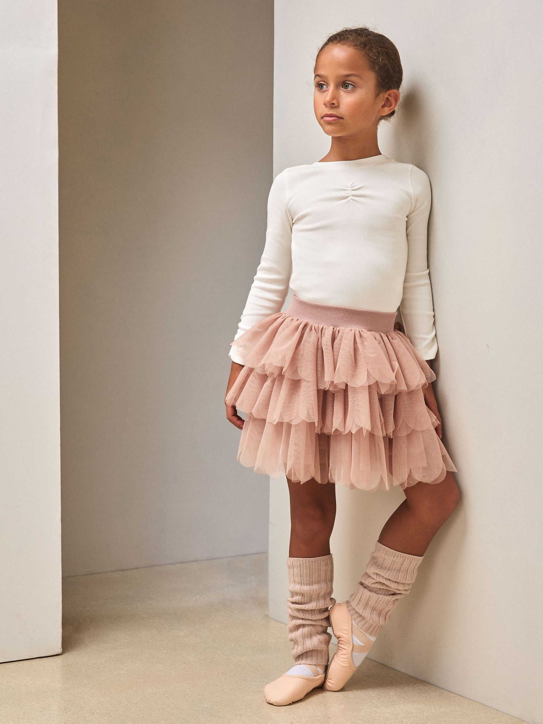 9-13 yrs Reiss | Royal Ballet Tulle Skirt in Pink (Y12385) | $125