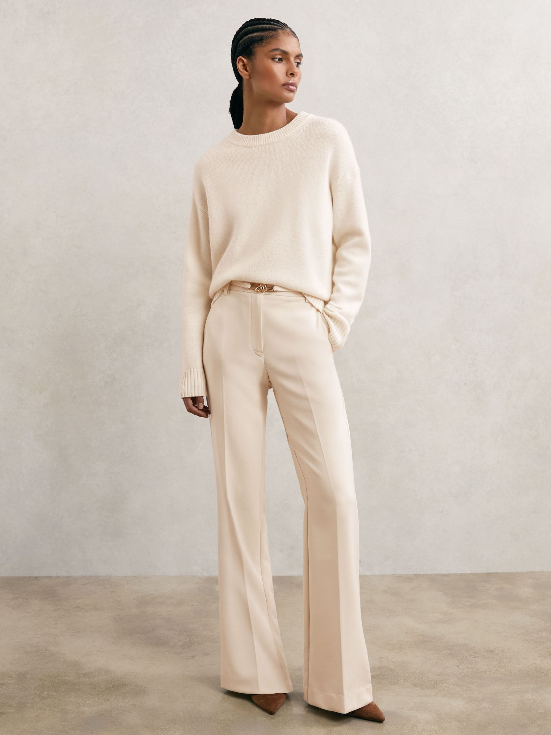Trousers in Cream (Y12391) | $265