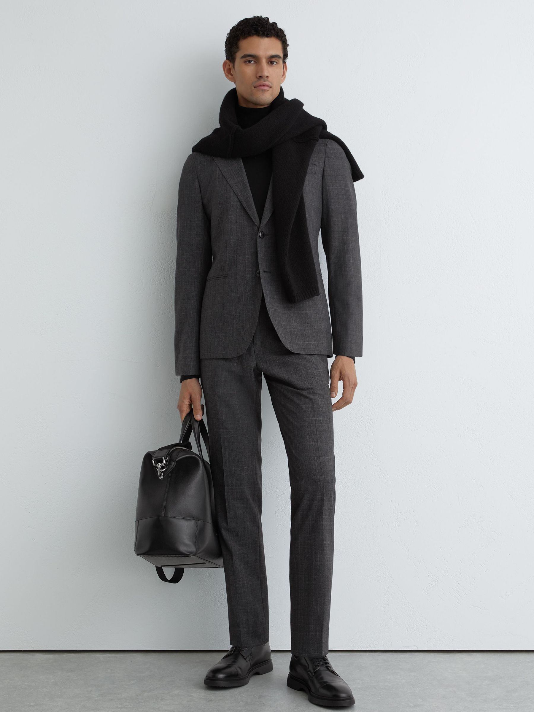Suit Trousers in Charcoal Grey (Y20892) | €195