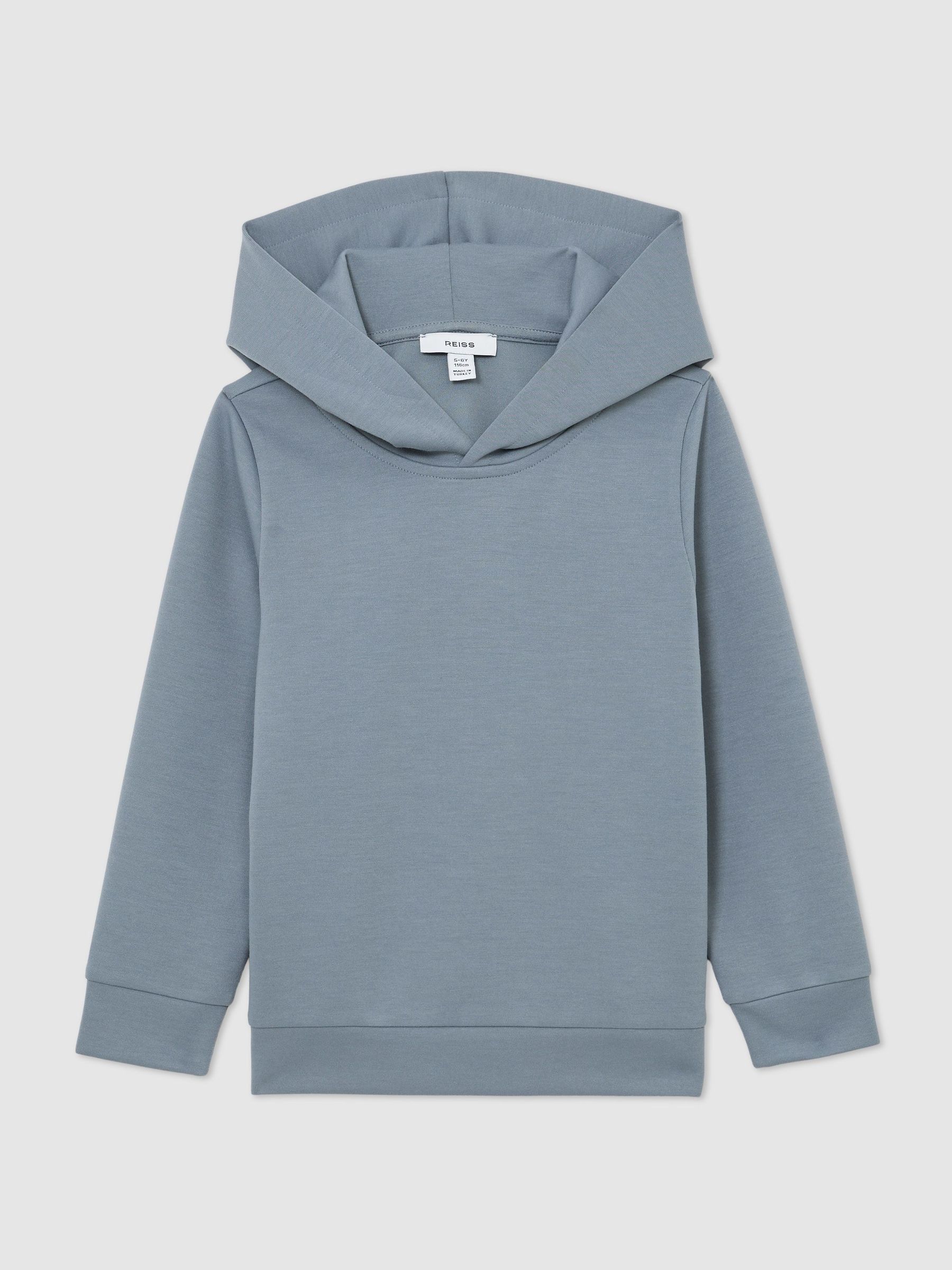 Interlock Jersey Hoodie in Airforce Blue (Y20909) | HK$600