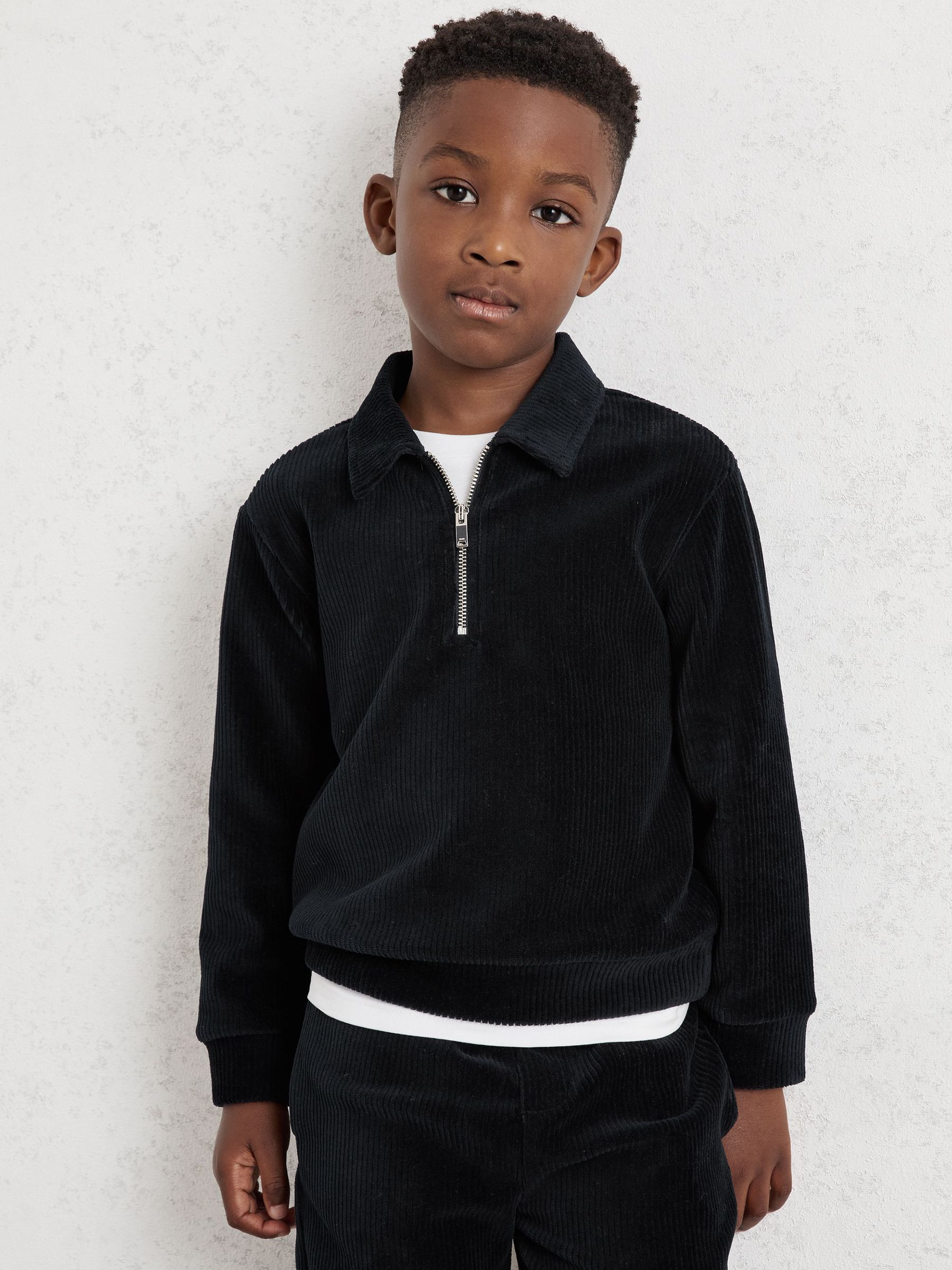Polo Shirt in Navy Blue (Y25134) | $65