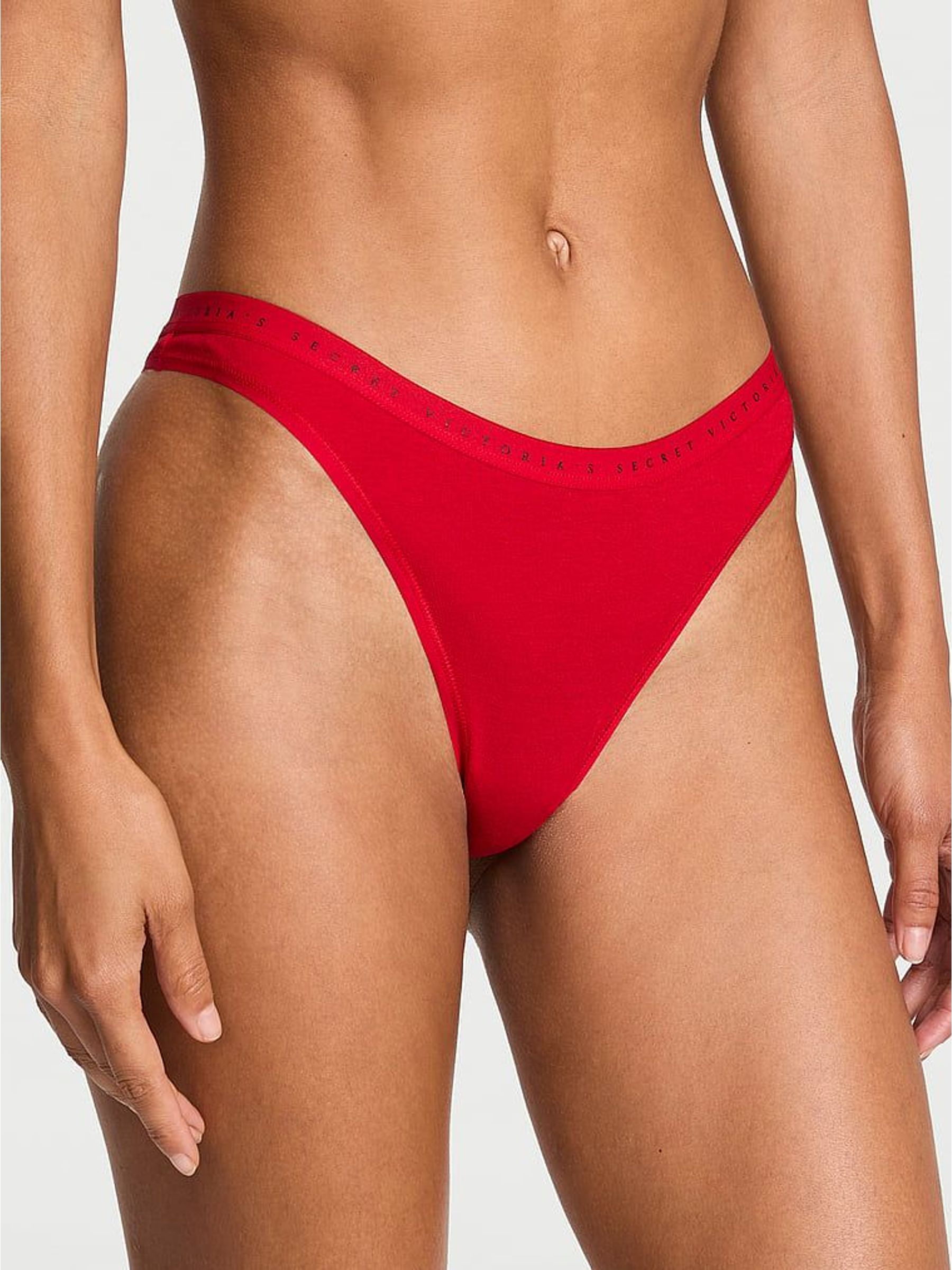 Lipstick Red Thong Knickers (Y31772) | €13