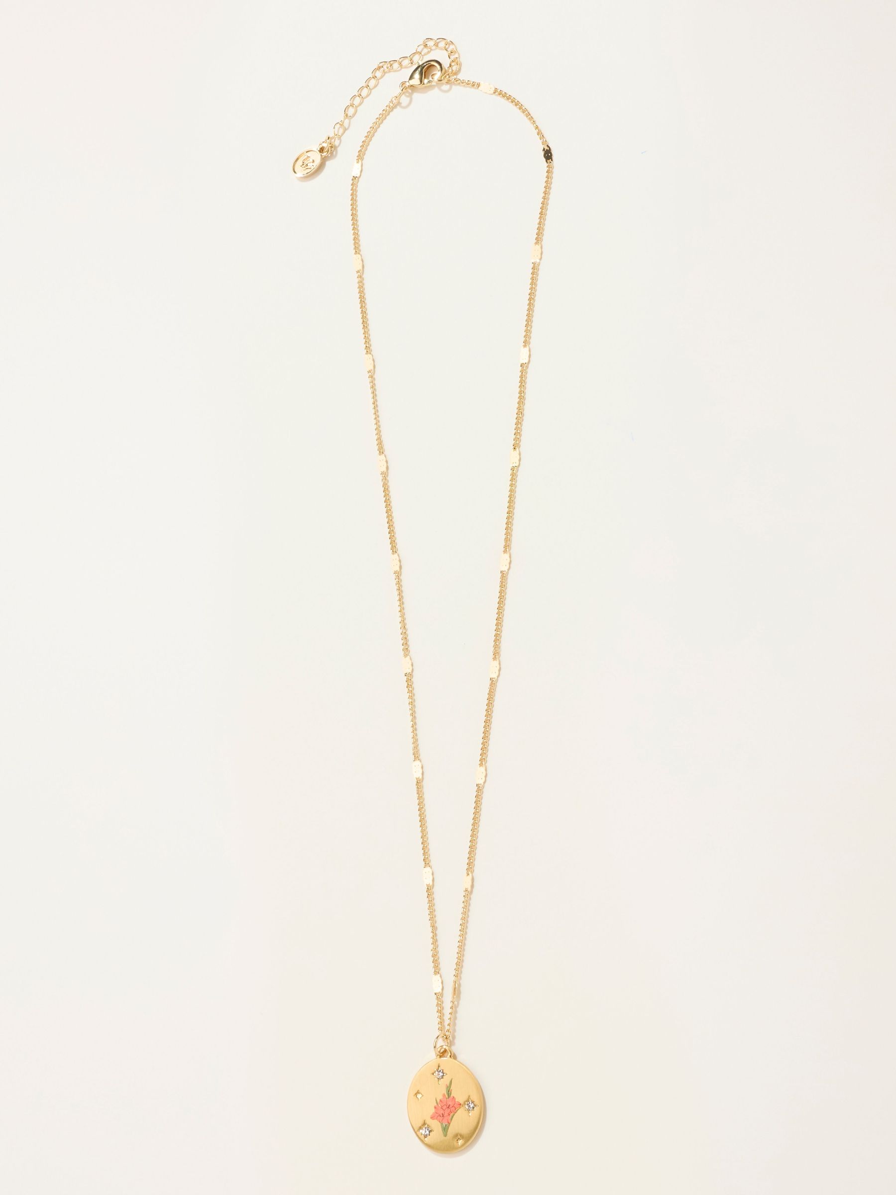 August - Birth Flower Necklace