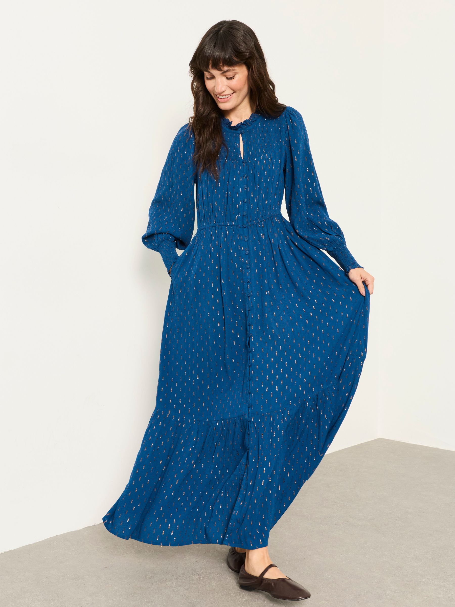 Teal Blue - Maxi Dress