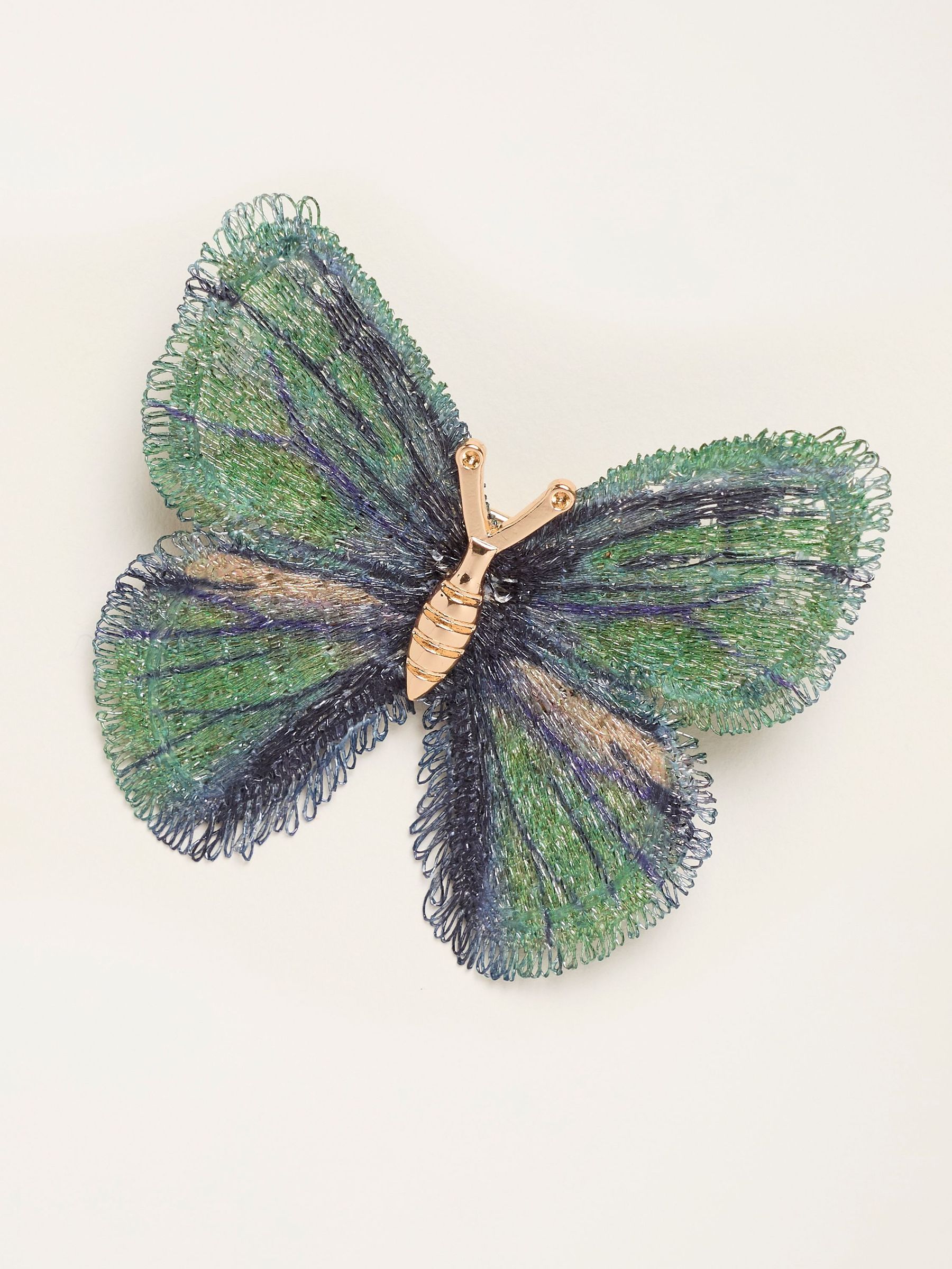 Green - Butterfly Brooch