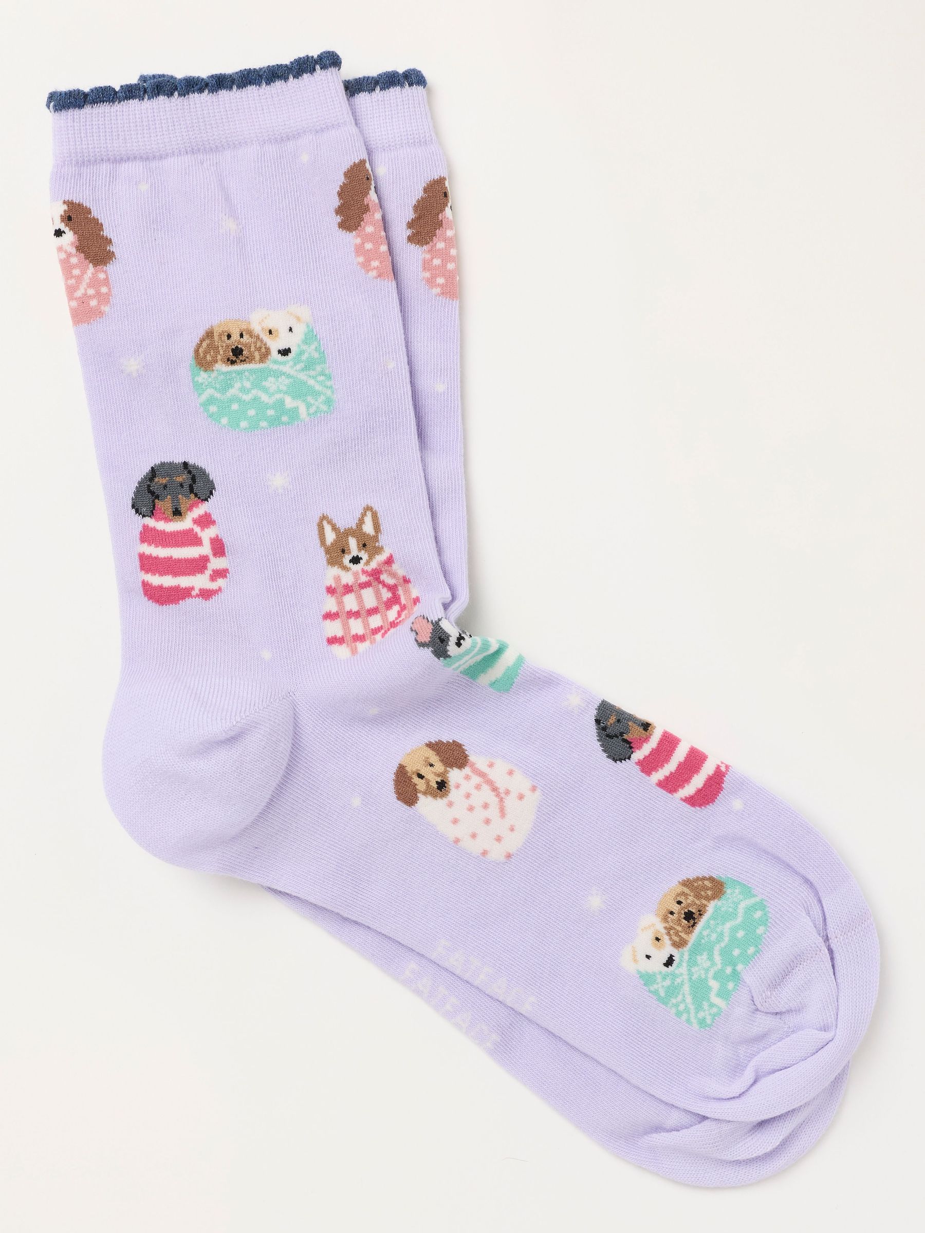 Lilac Purple - Dogs In Blankets Socks