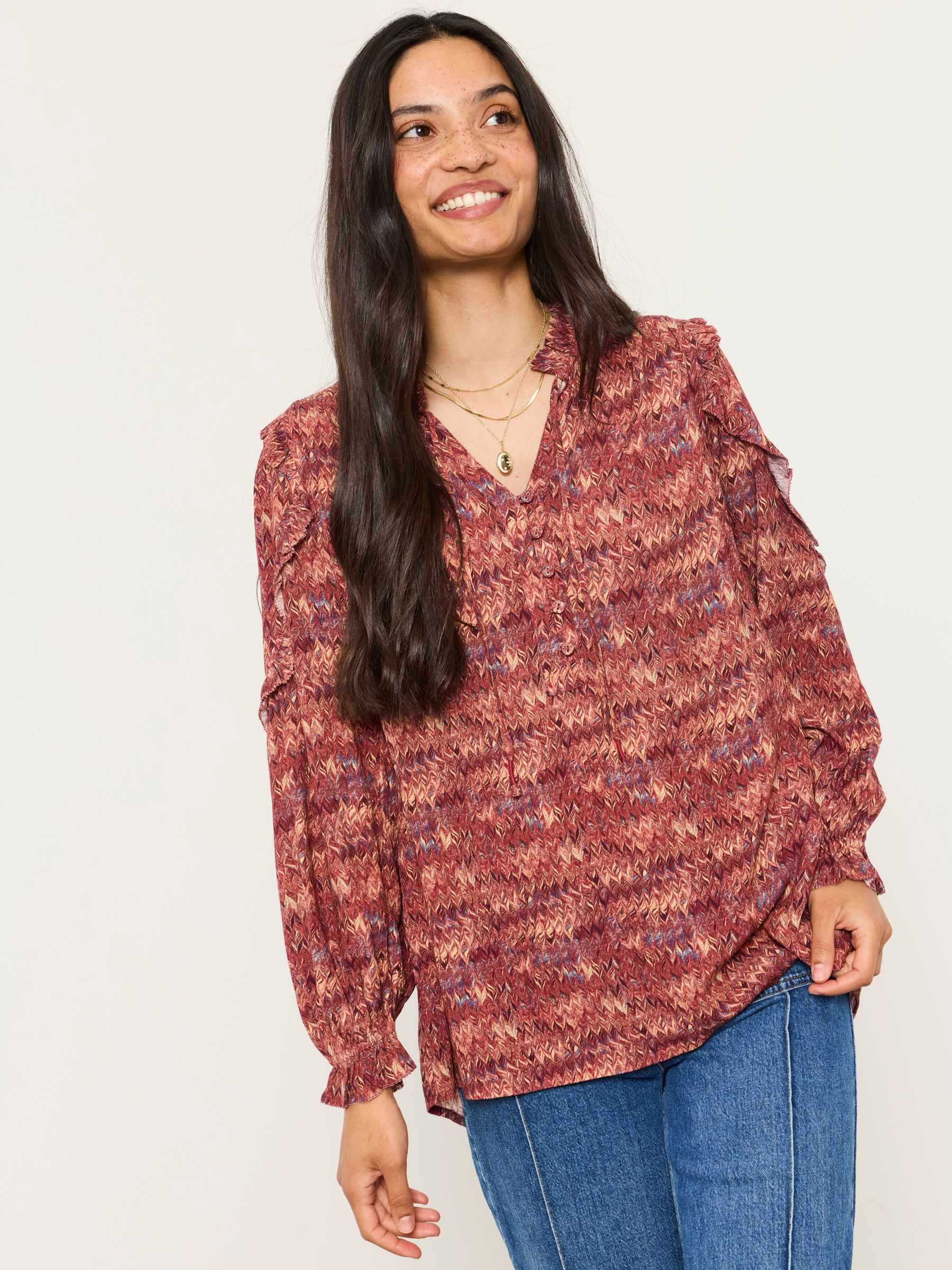 Dark Purple Marble - Tunic