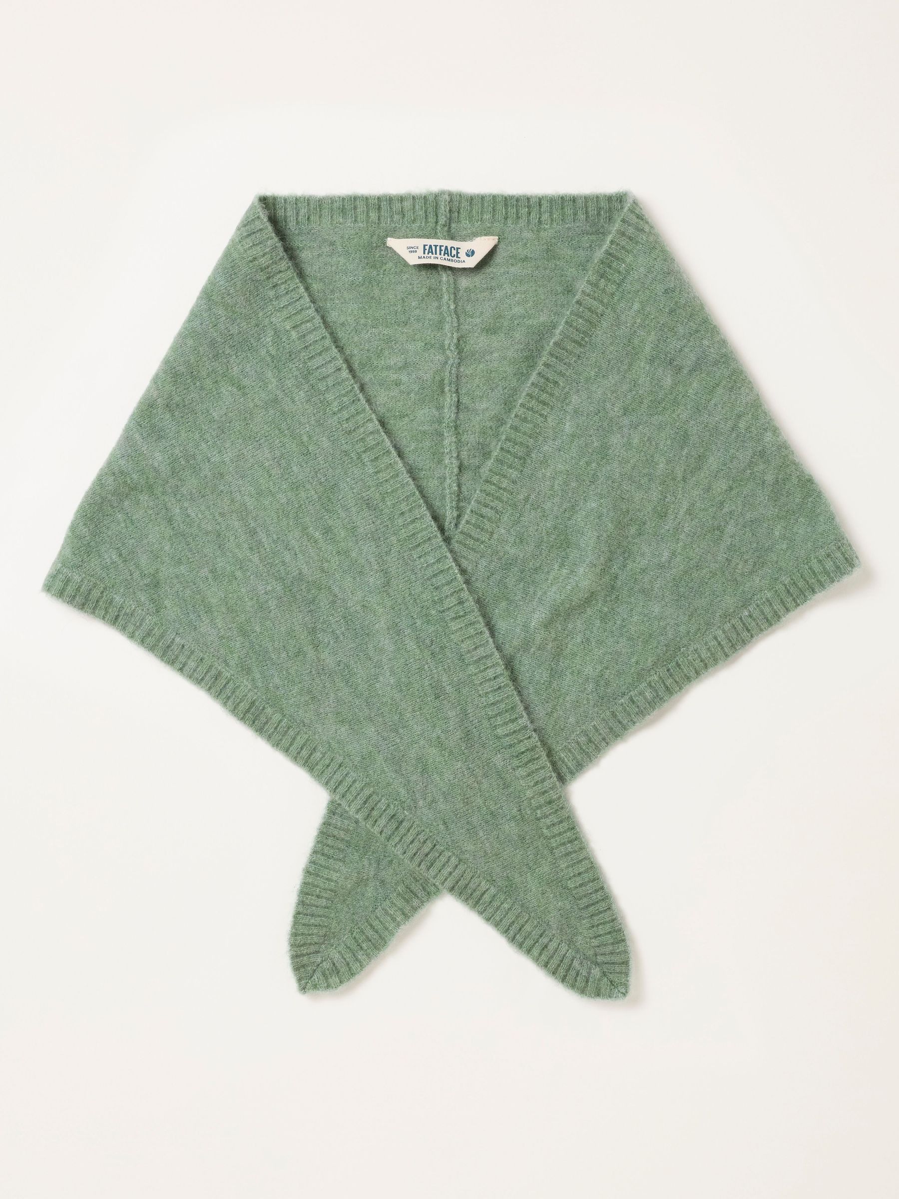 Green - Triangle Scarf