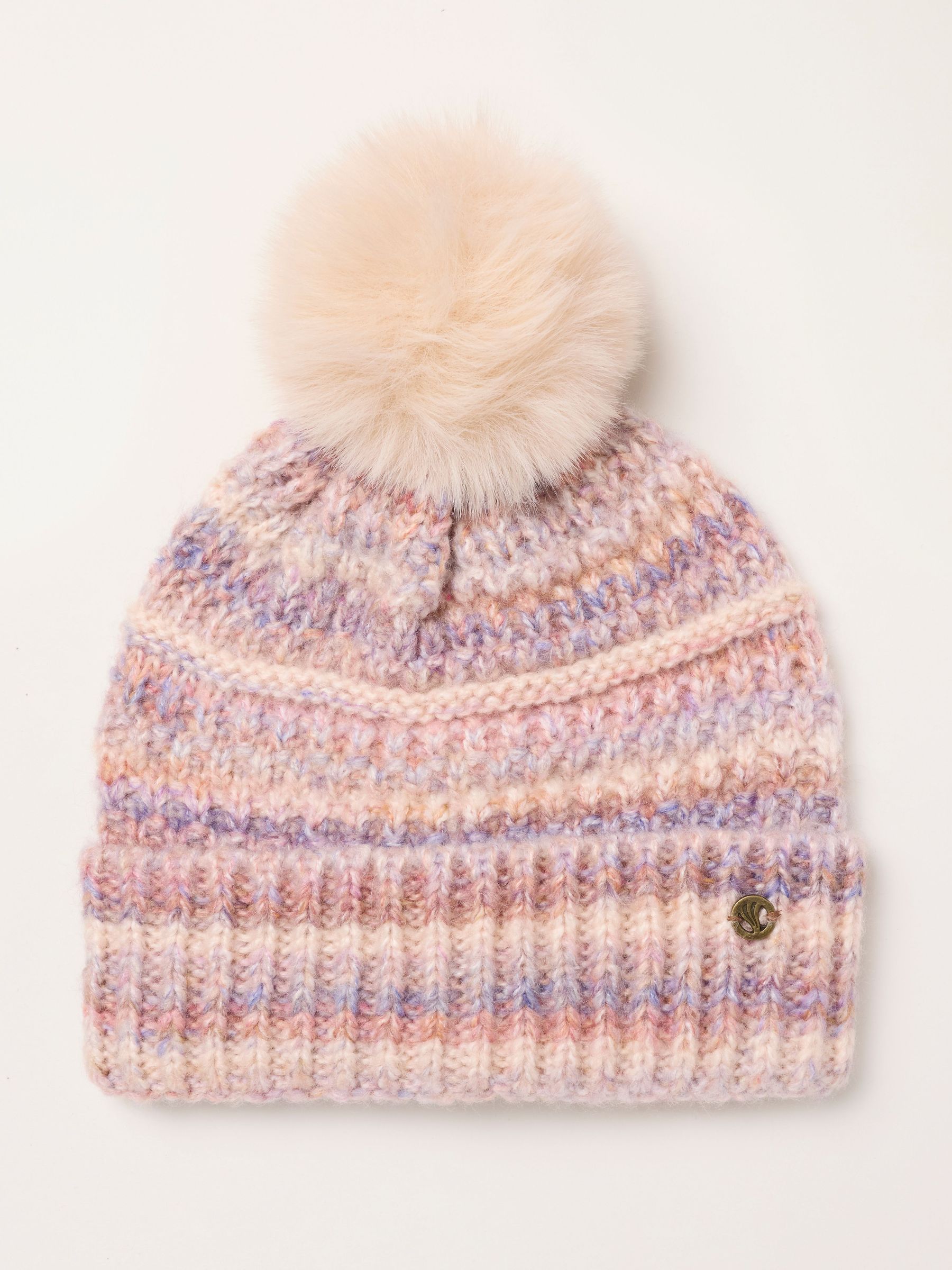 Ivory - Spacedye Bobble Hat