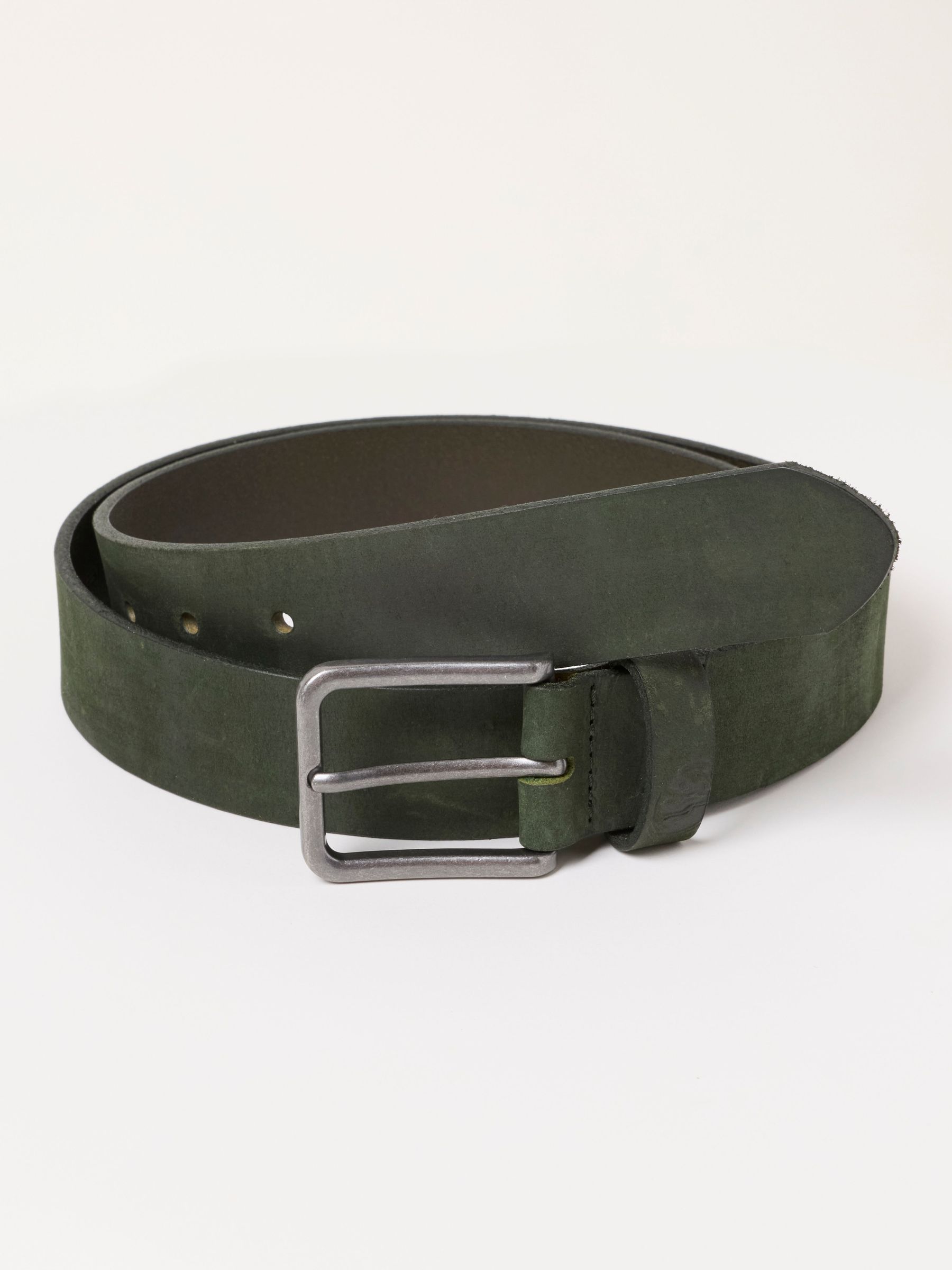 Green - Regular Plain Nubuck Belt