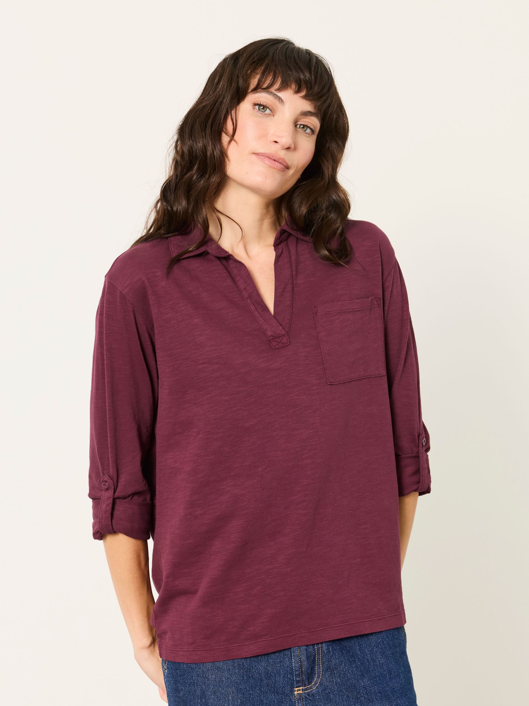 Plum Purple - Jersey Shirt