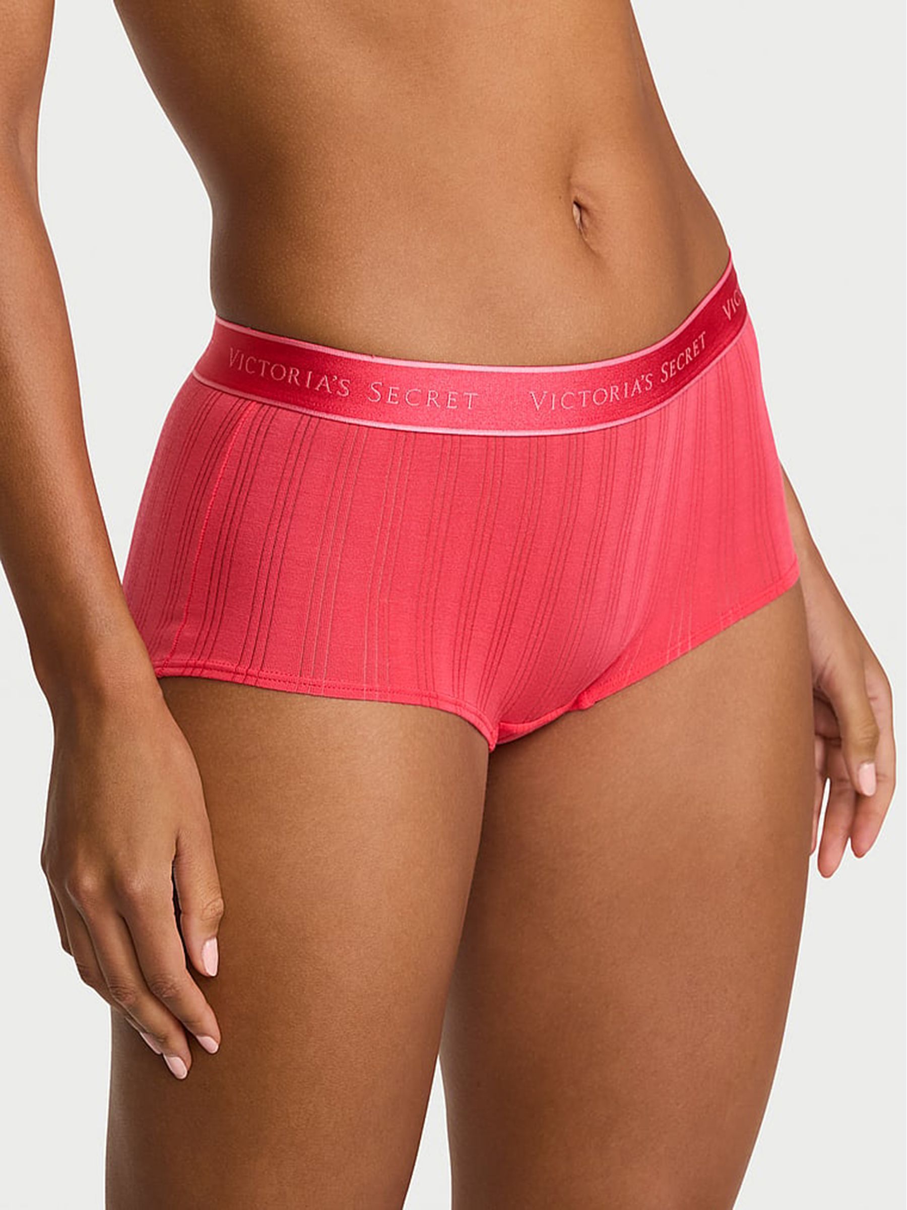 Wild Watermelon Pink - Hipster Modal Logo Knickers