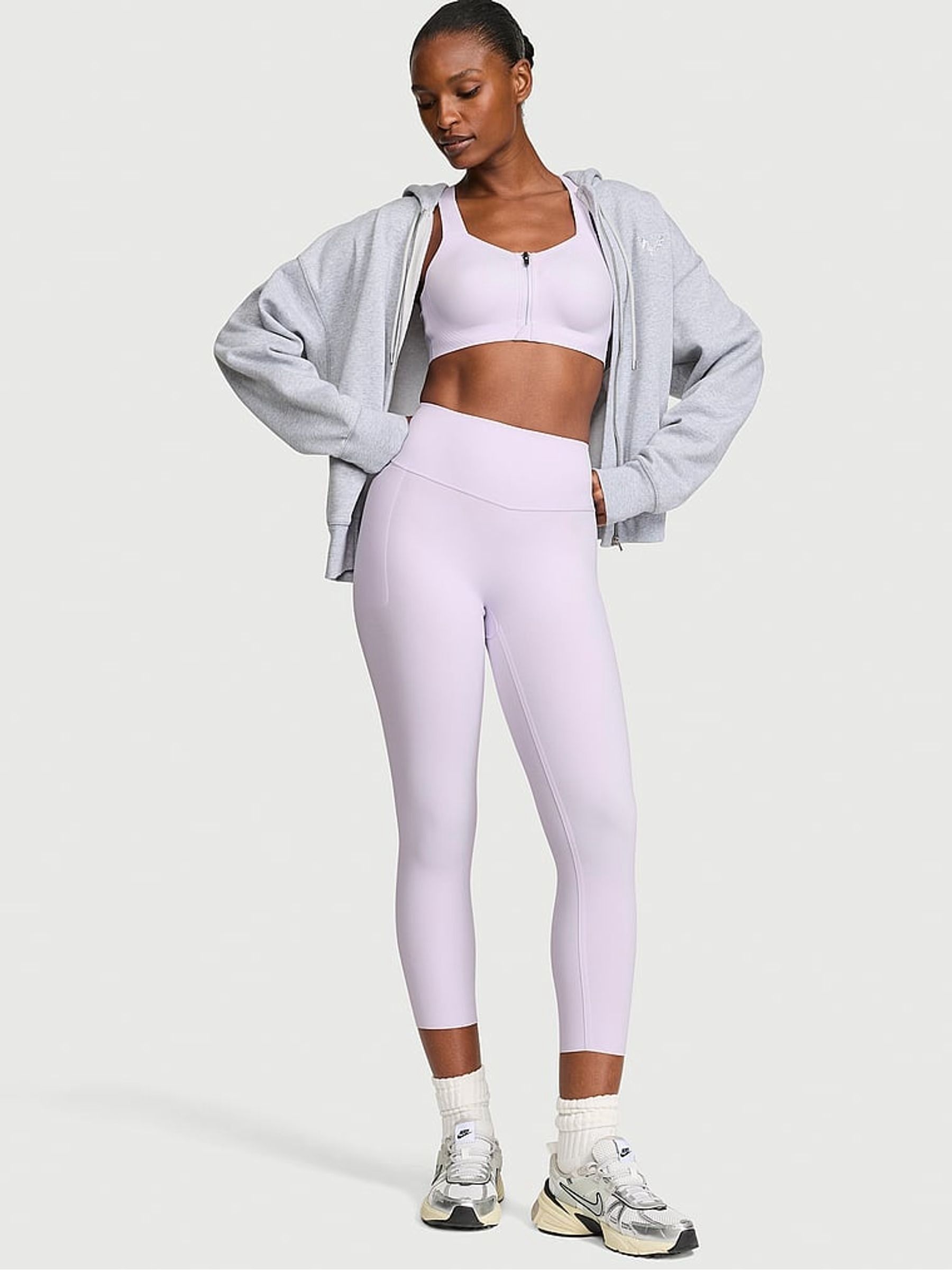 Purple Whisper - Elevate™ Capri Leggings