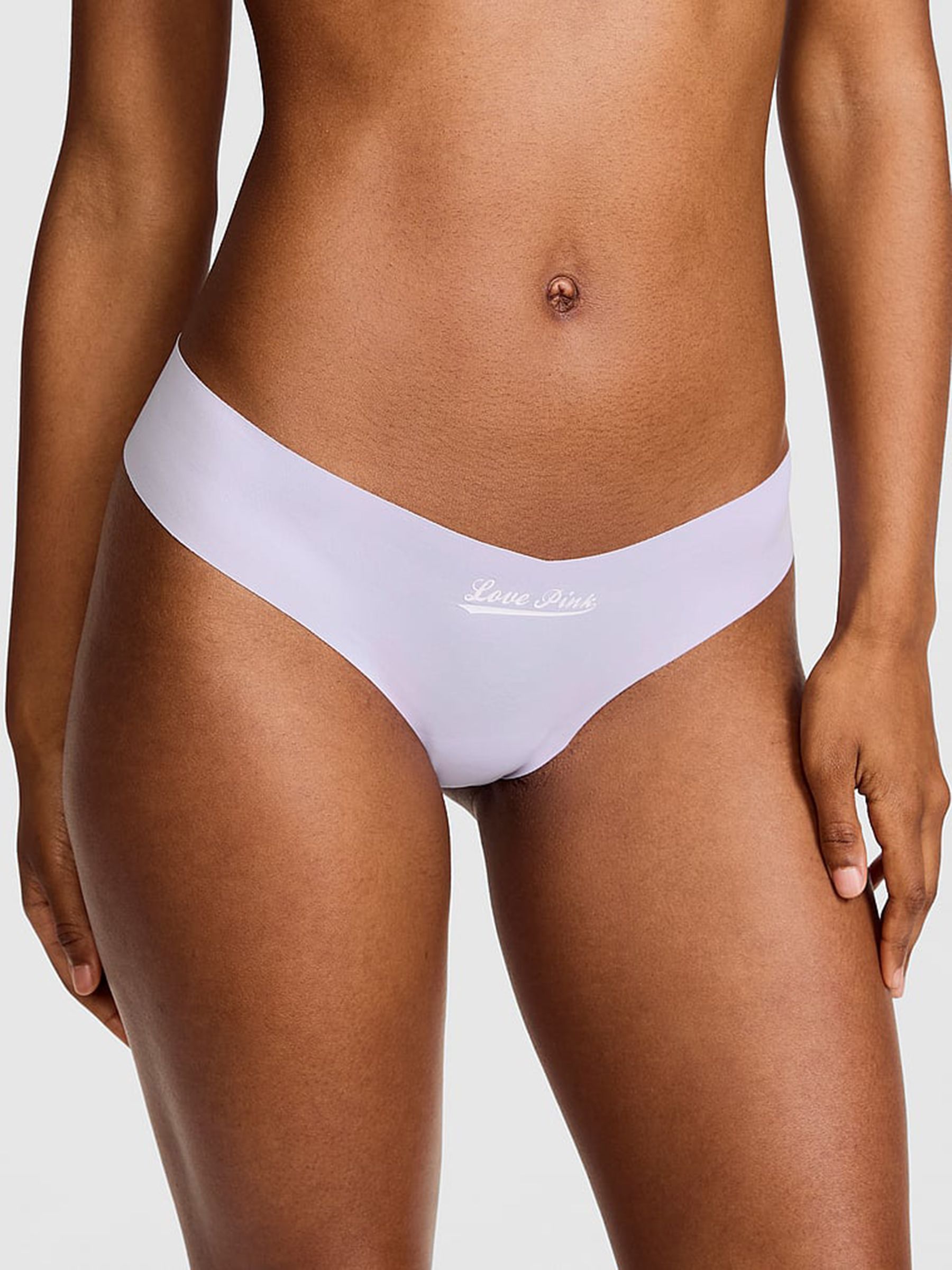 Sweet Lavender Purple - Thong No Show Knickers