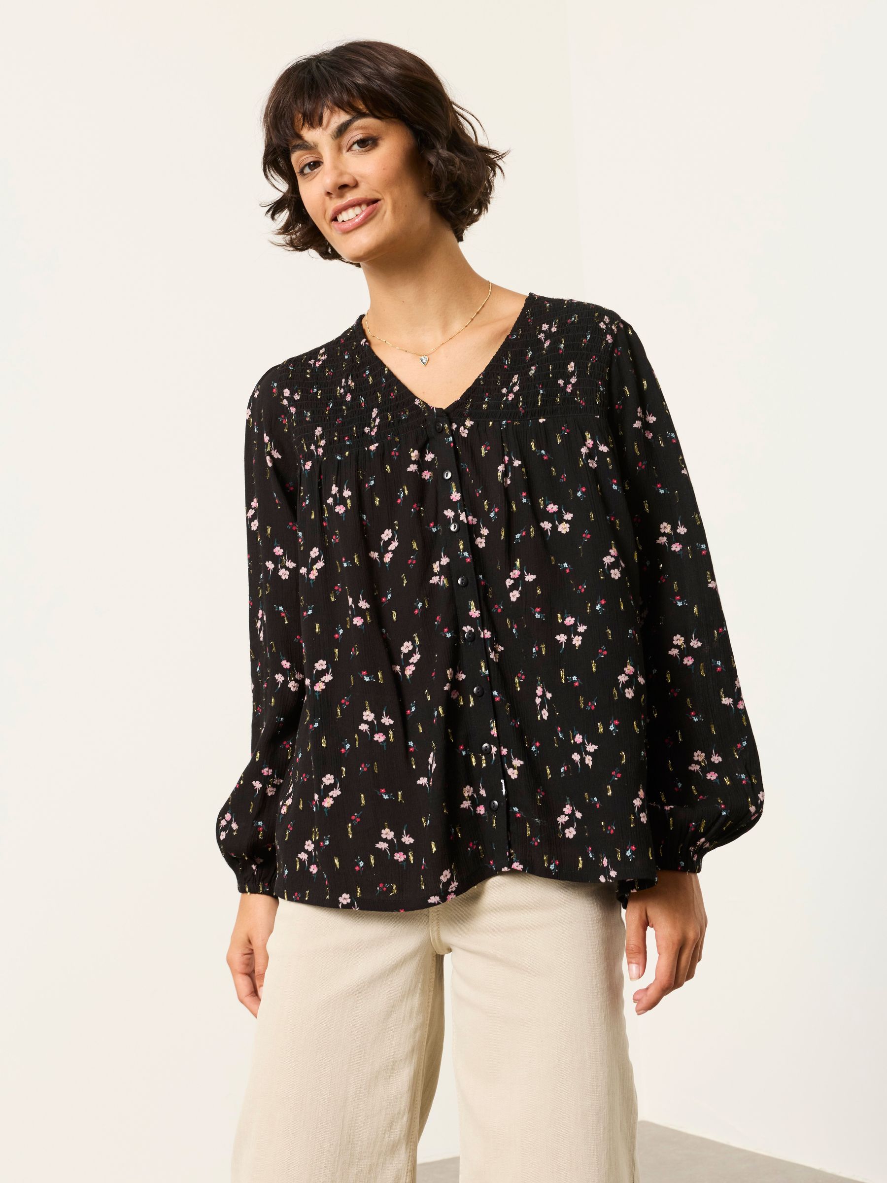 Black Rose Bud - Blouse
