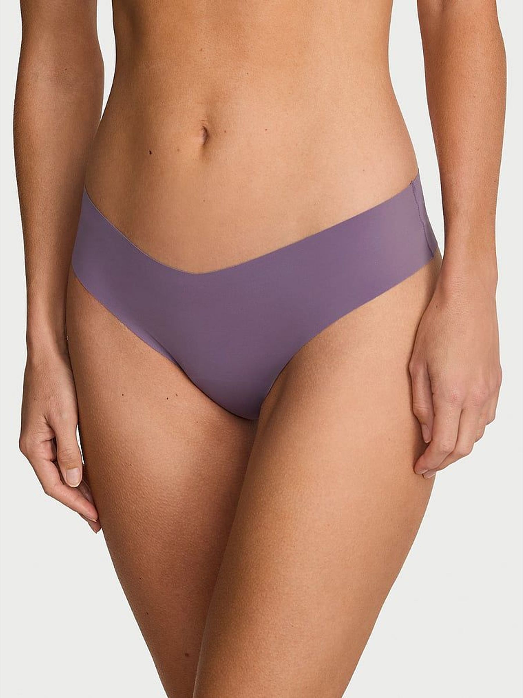 Mulled Grape Purple - Thong Strappy Back Knickers