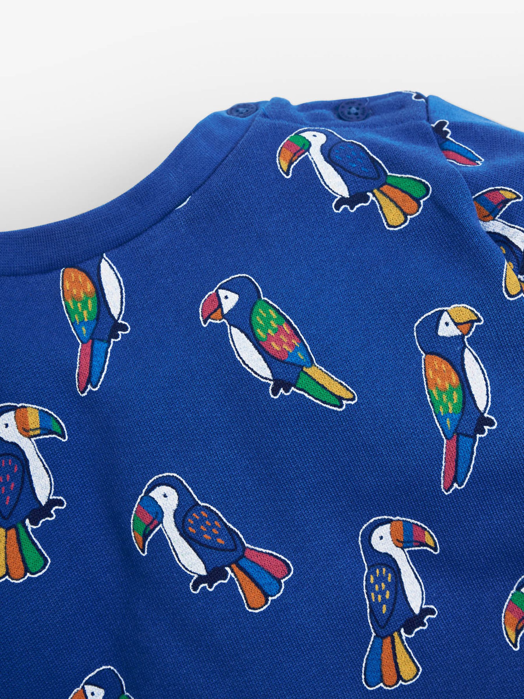 Cobalt Kids' Cobalt Toucan & Parrot Print Sweatshirt - Image 2 of 2