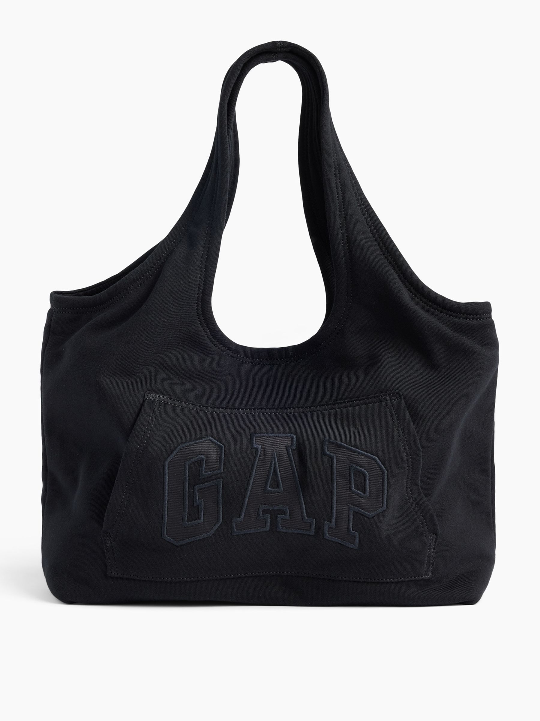 Black Hoodie Tote Bag - Image 2 of 5 Black Hoodie Tote Bag - Image 2 of 5