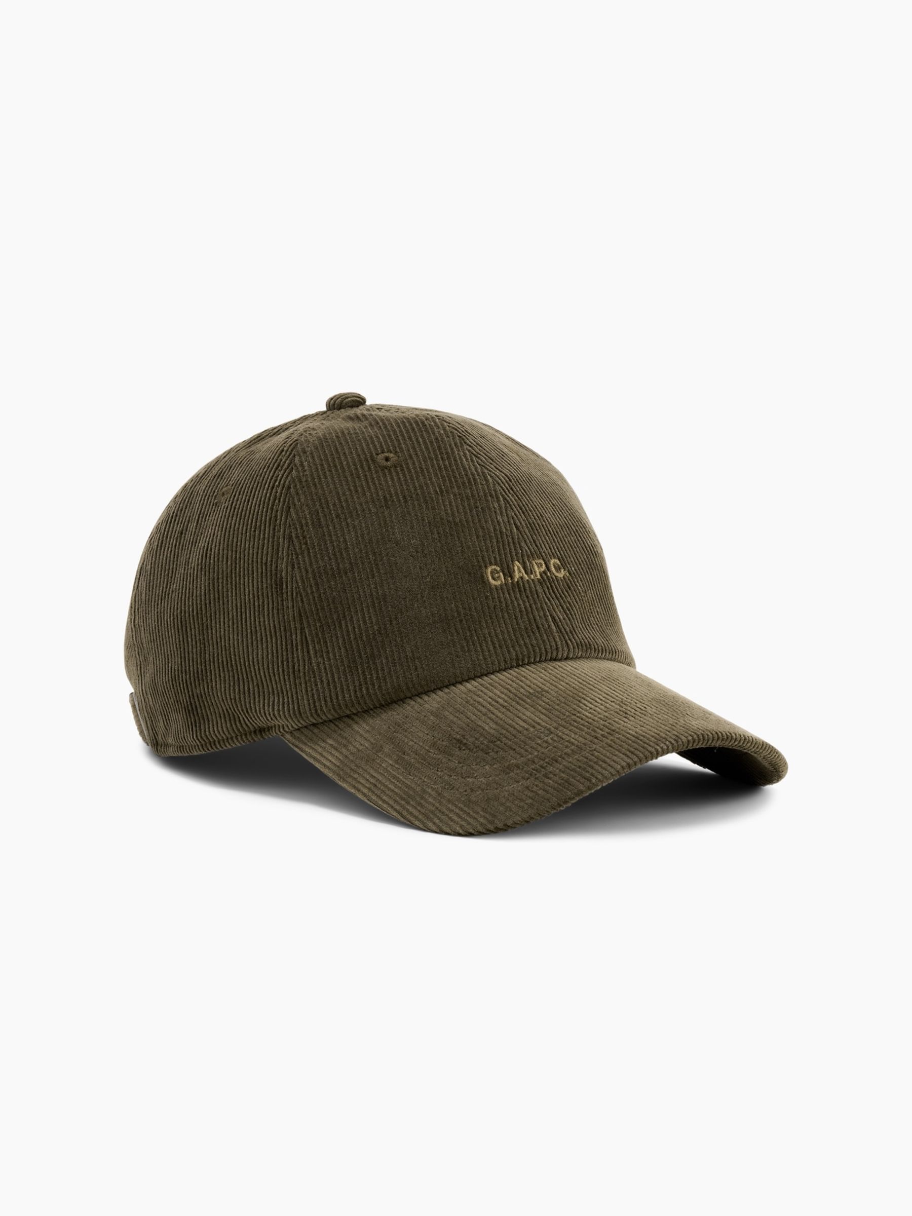 Gap x A.P.C. Green Logo Corduroy Baseball Cap - Image 3 of 6