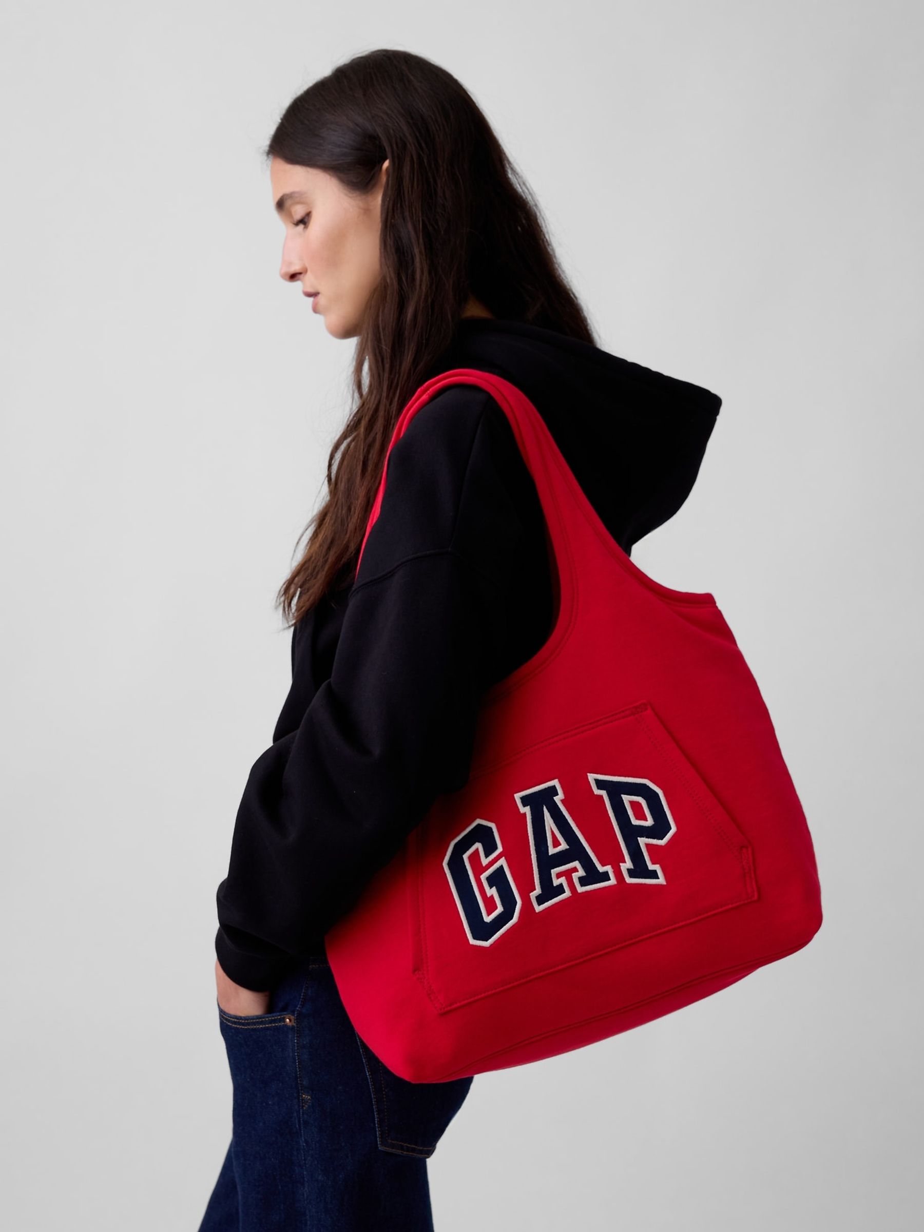 Red Hoodie Tote Bag - Image 1 of 5