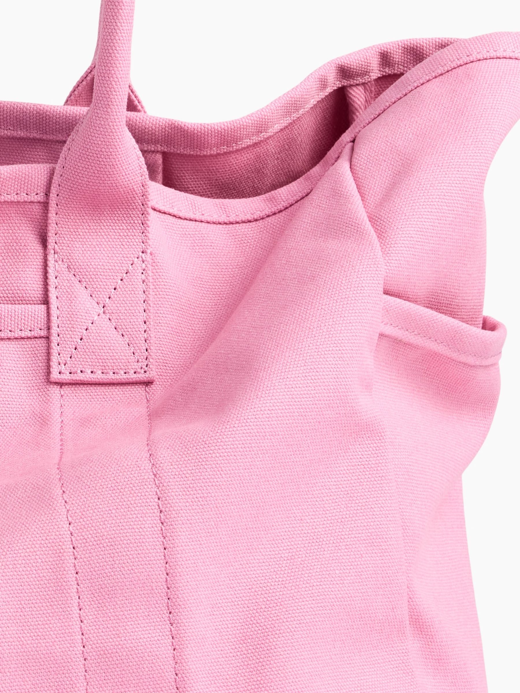 Pink Canvas Favorite Tote Bag - Image 5 of 5 Pink Canvas Favorite Tote Bag - Image 5 of 5