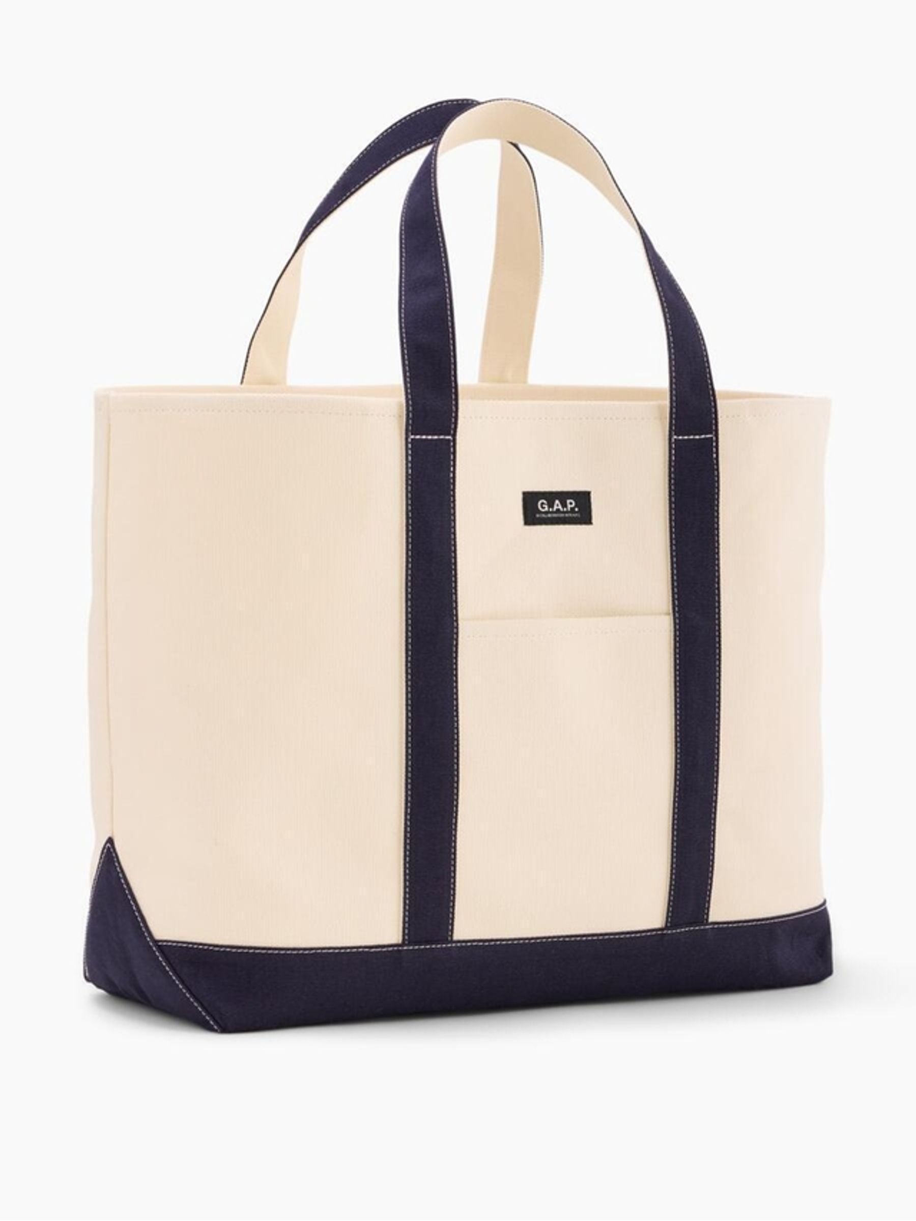 Gap x A.P.C. Cream Logo Tote Bag - Image 3 of 5