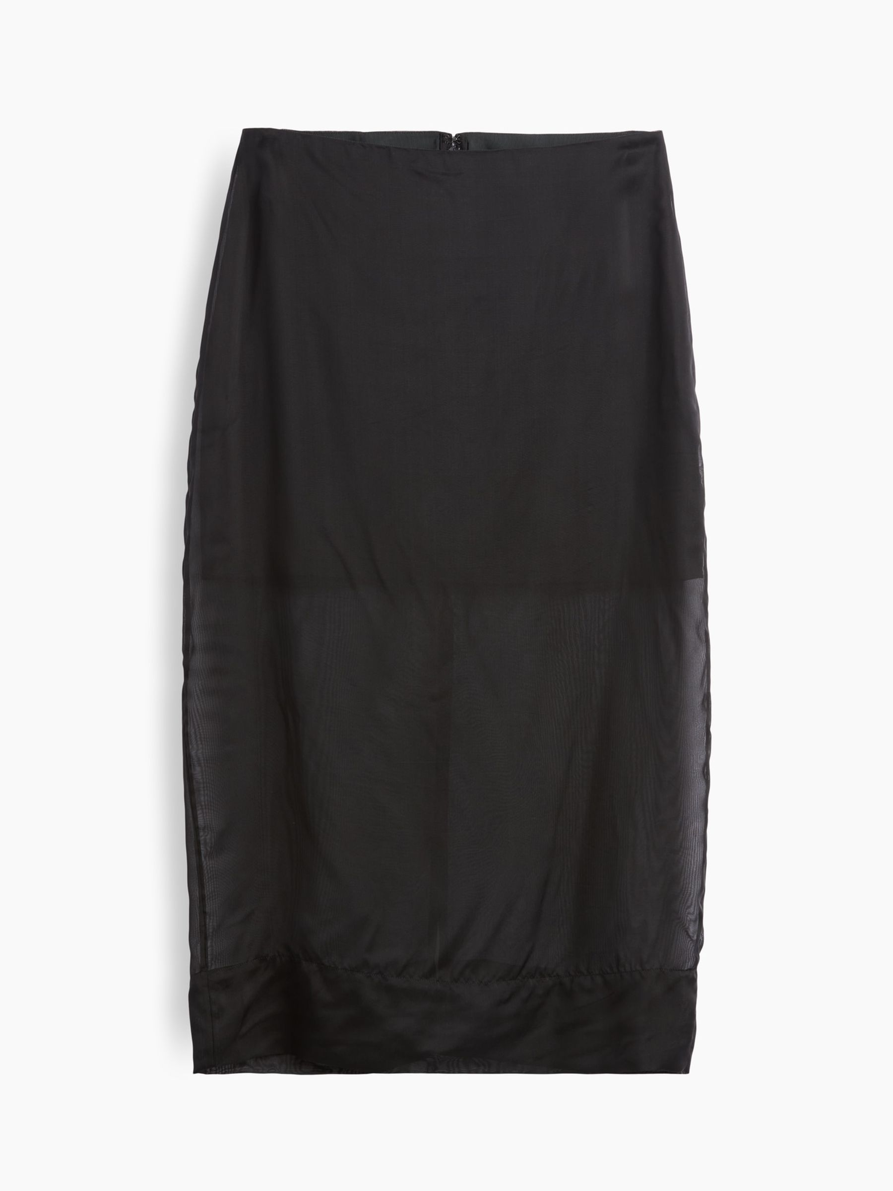 Black Sheer Maxi Skirt - Image 1 of 1