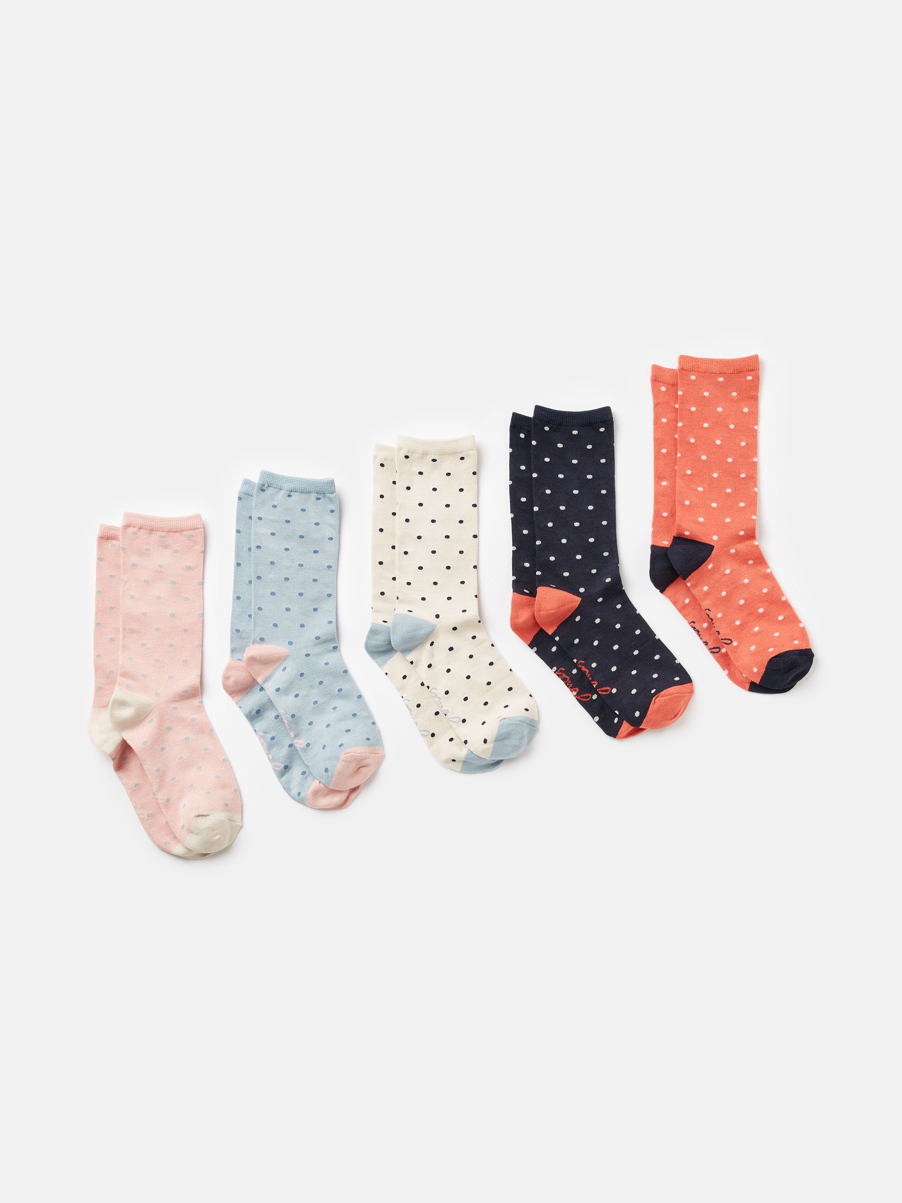 Multi Socks 5 Pack - Image 2 of 4