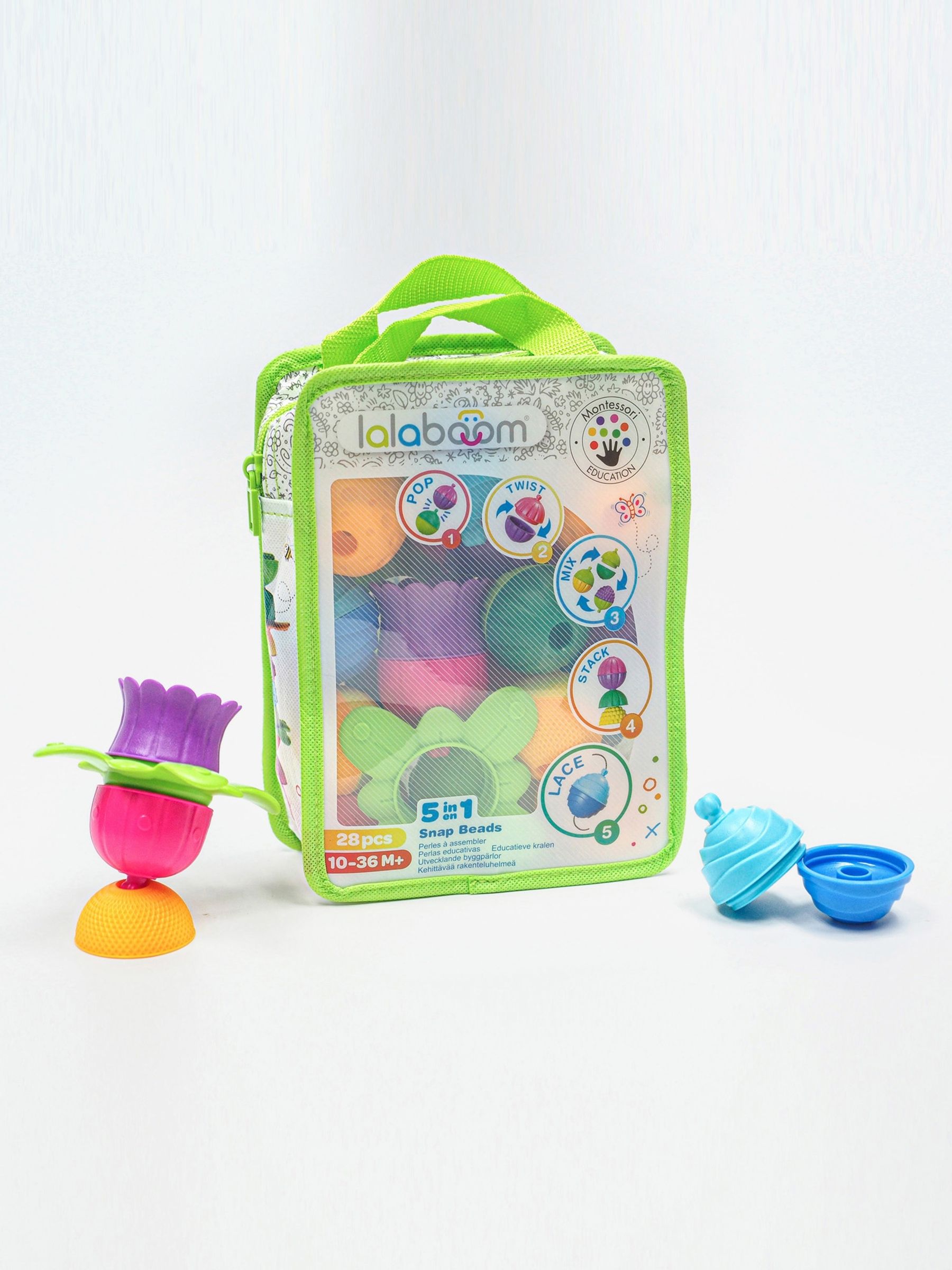 Lalaboom Bag of Beads and Accessories - Image 4 of 4