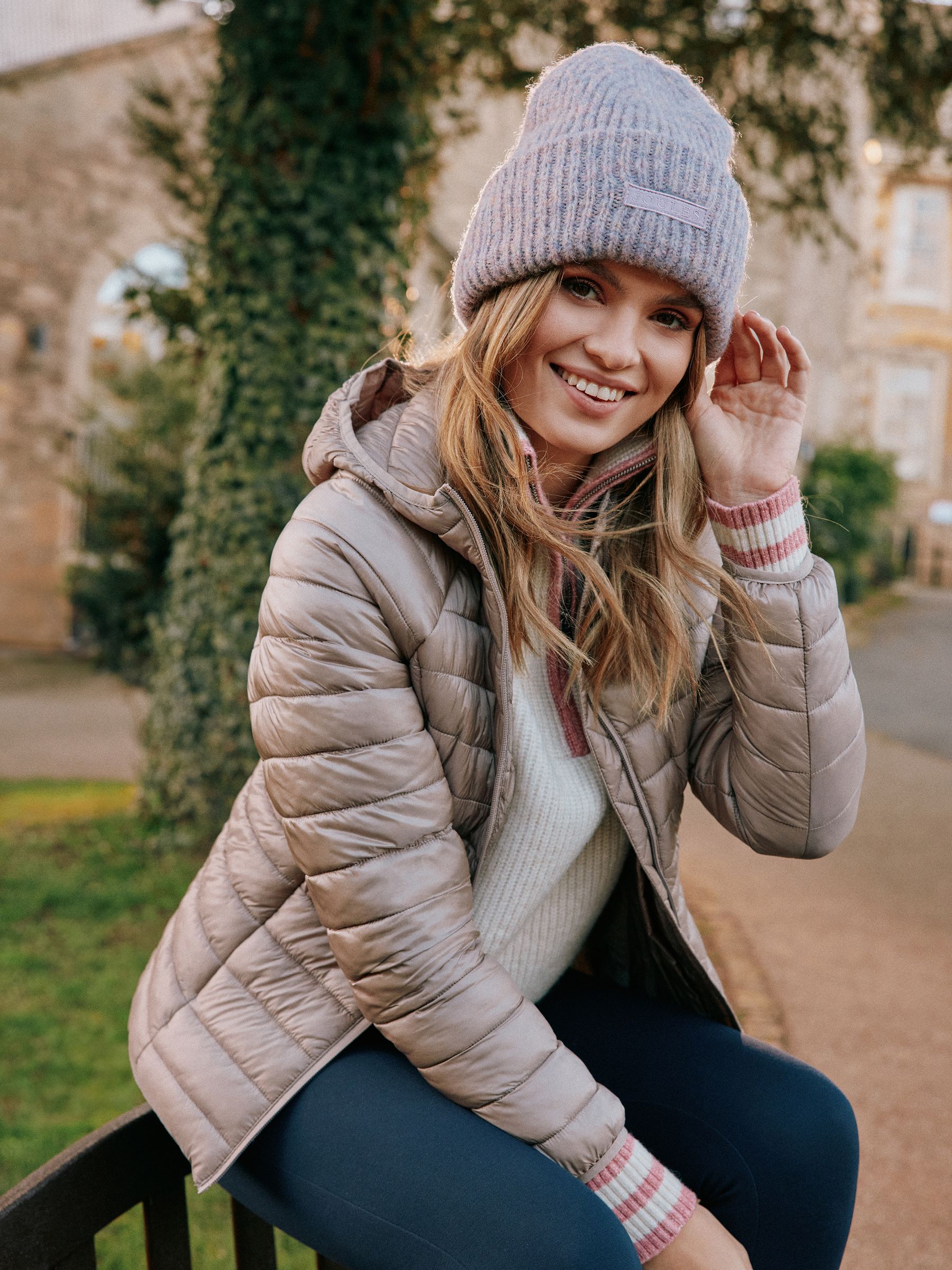 Bramley Silver Tone Showerproof Packable Padded Coat - Image 7 of 9