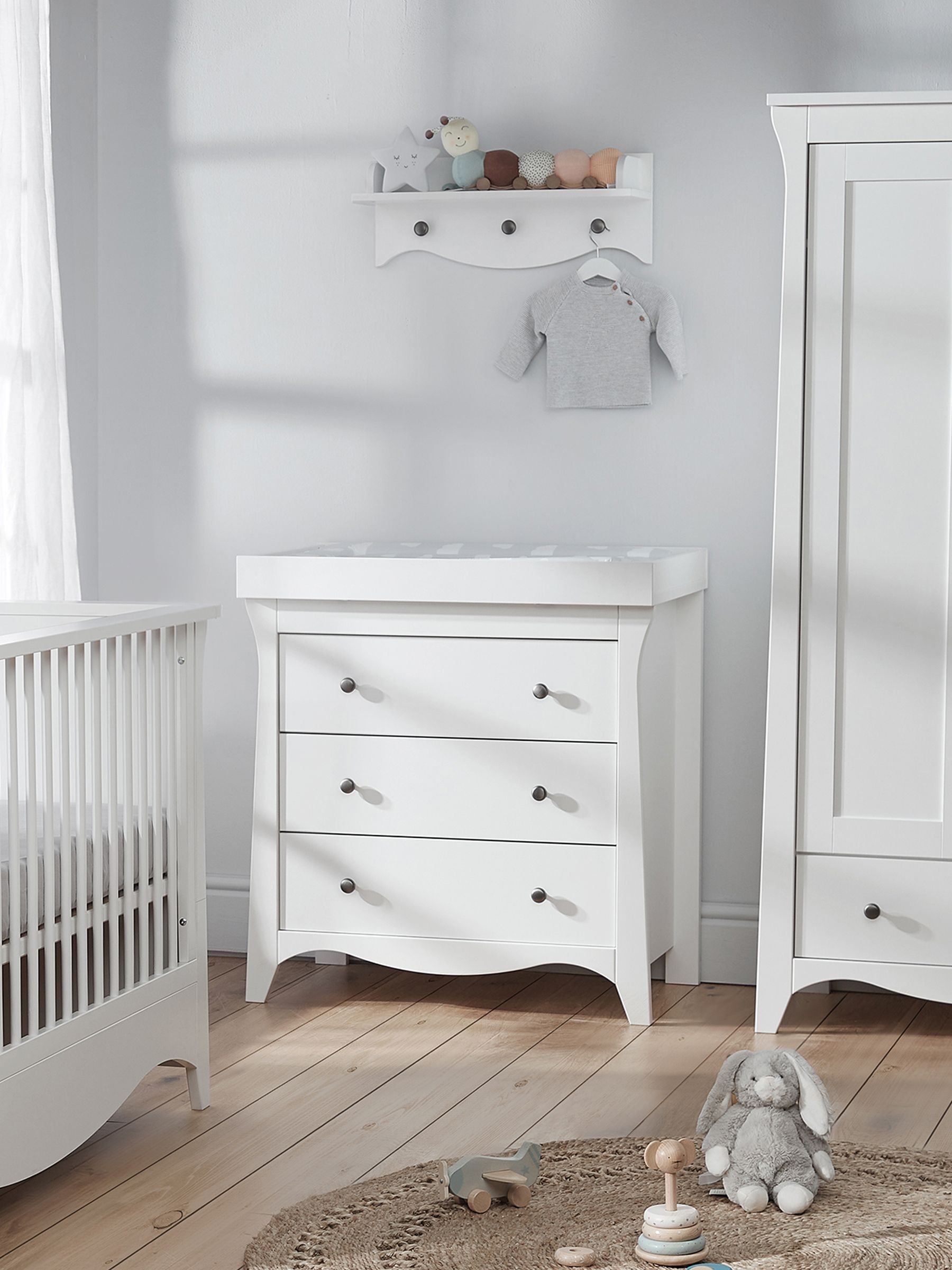 CuddleCo White Clara Dresser Changer - Image 3 of 5