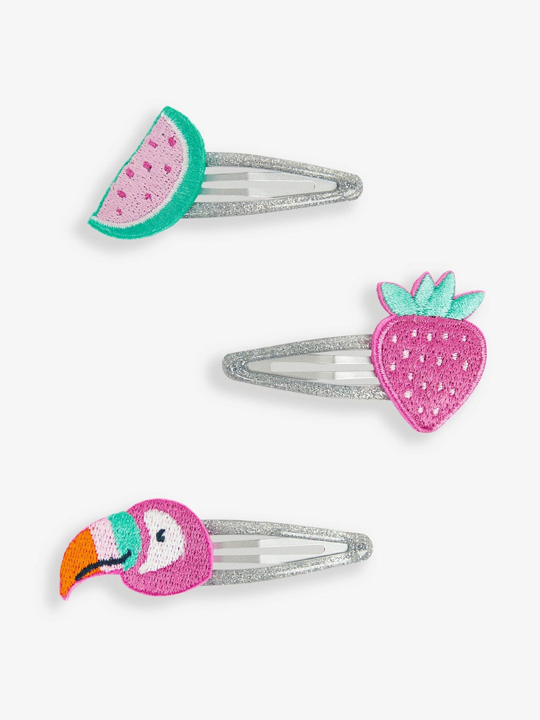 Pink Tropical 3-Pack Character Clips - Image 2 of 3