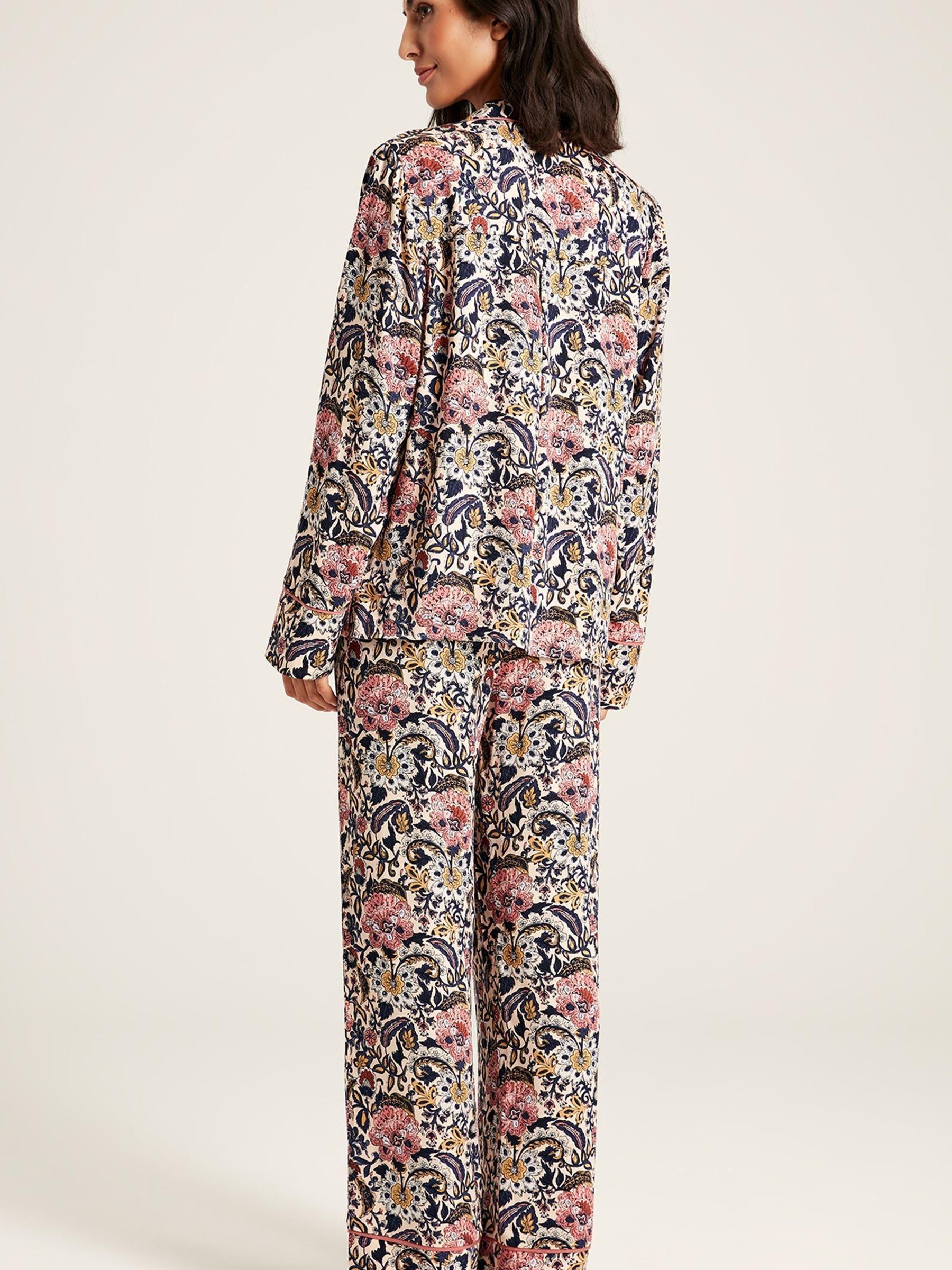 Alma Navy Floral Pyjama Set - Image 2 of 8