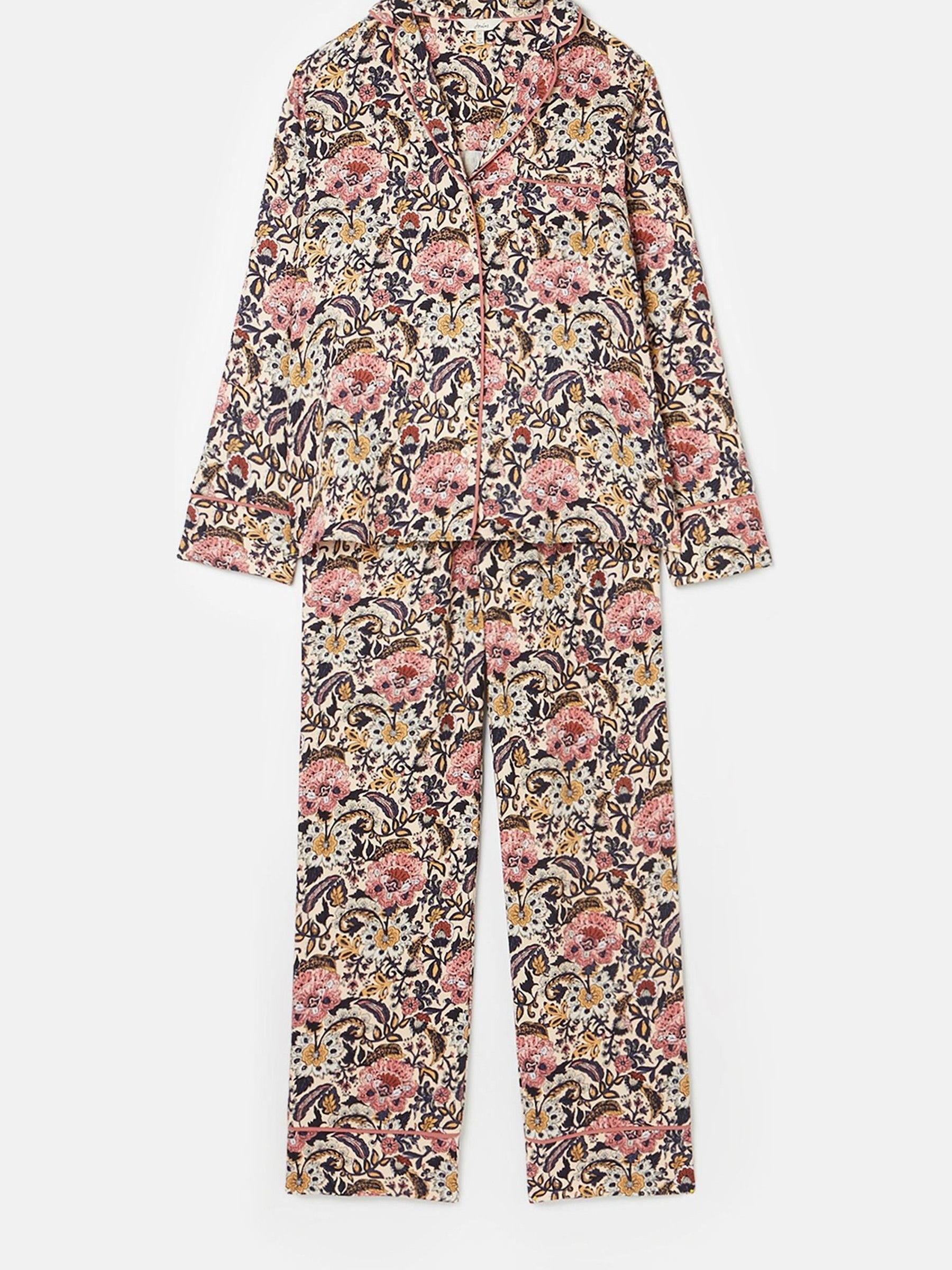 Alma Navy Floral Pyjama Set - Image 8 of 8