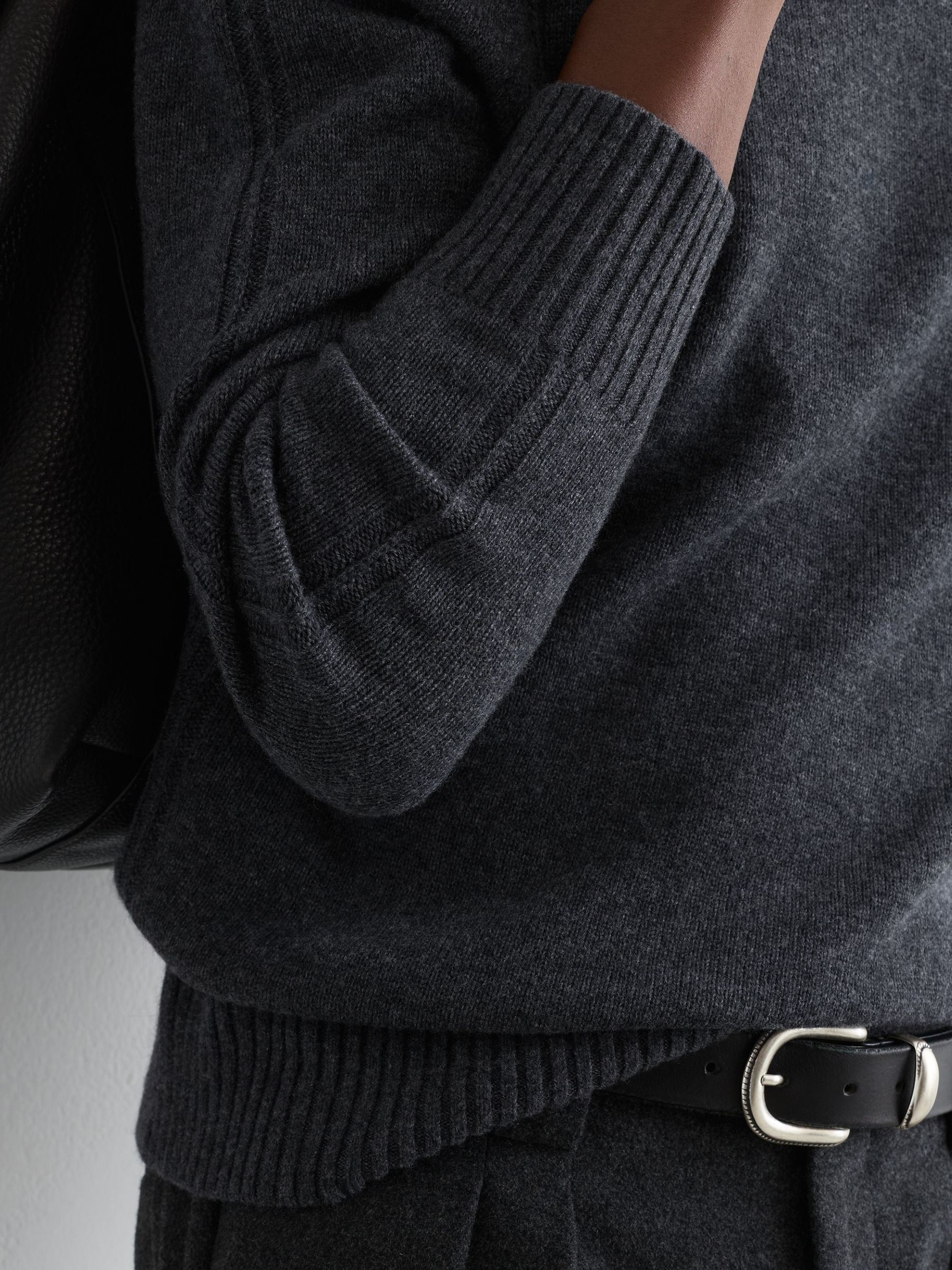 Jumper in Charcoal Grey - Image 3 of 6