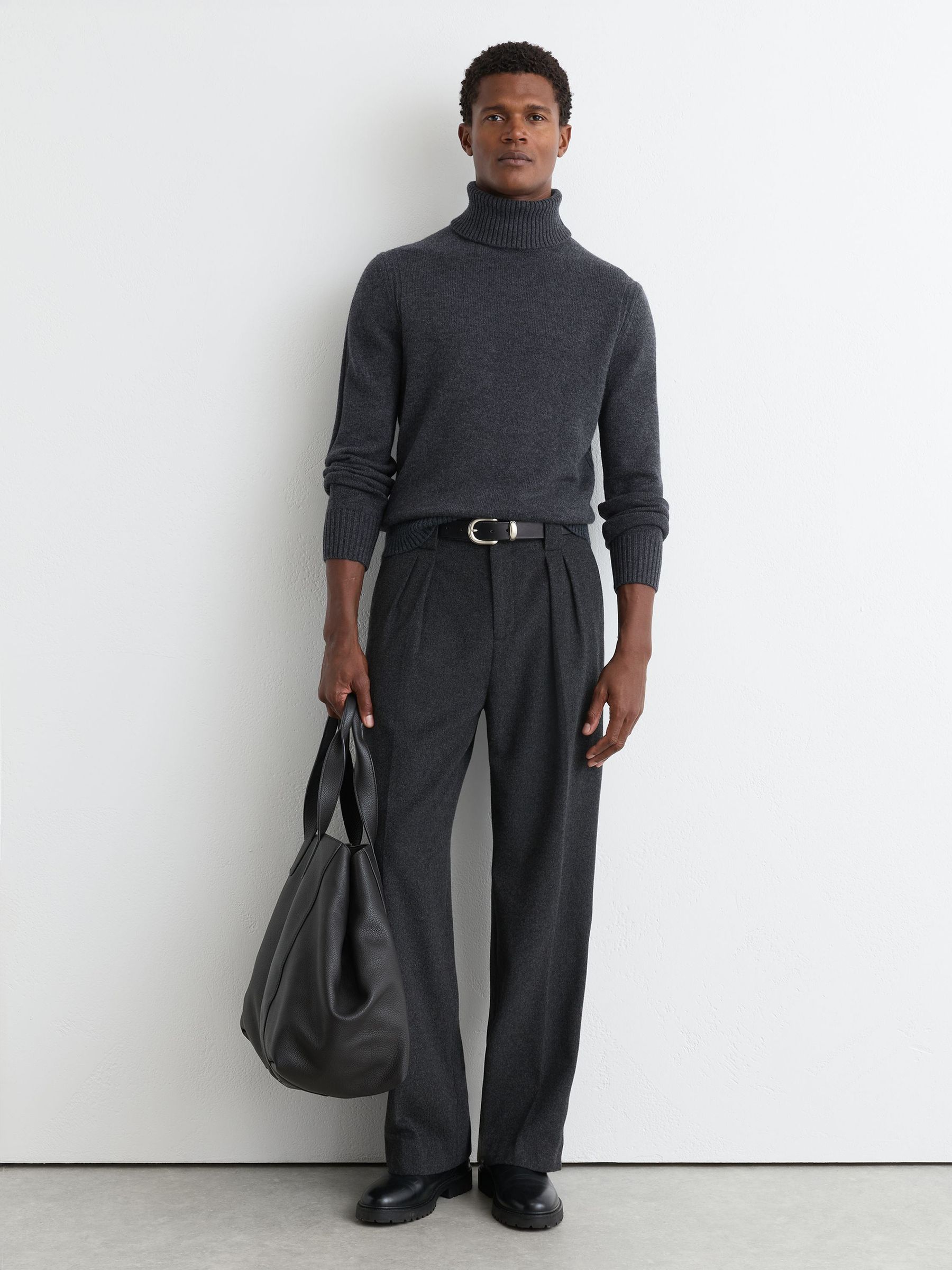Jumper in Charcoal Grey - Image 4 of 6