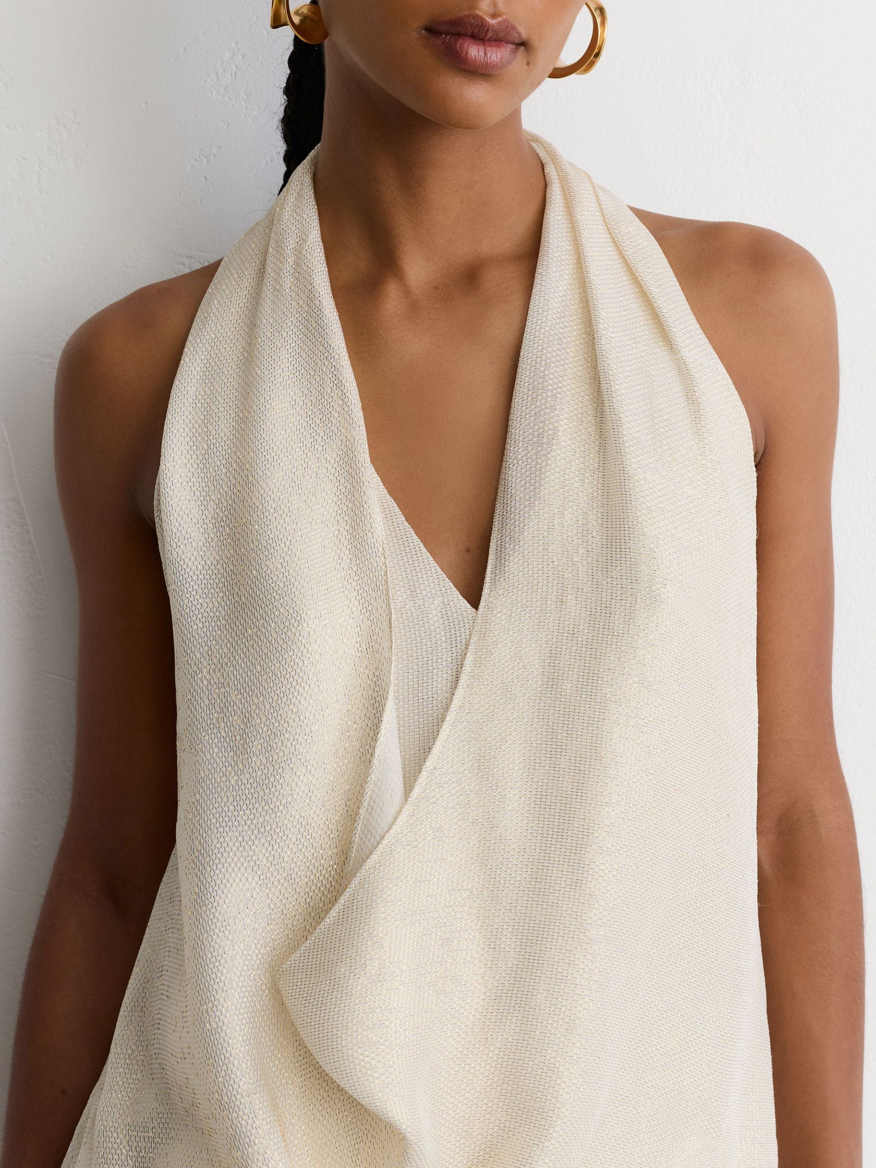 Top in Champagne Neutral by Reiss