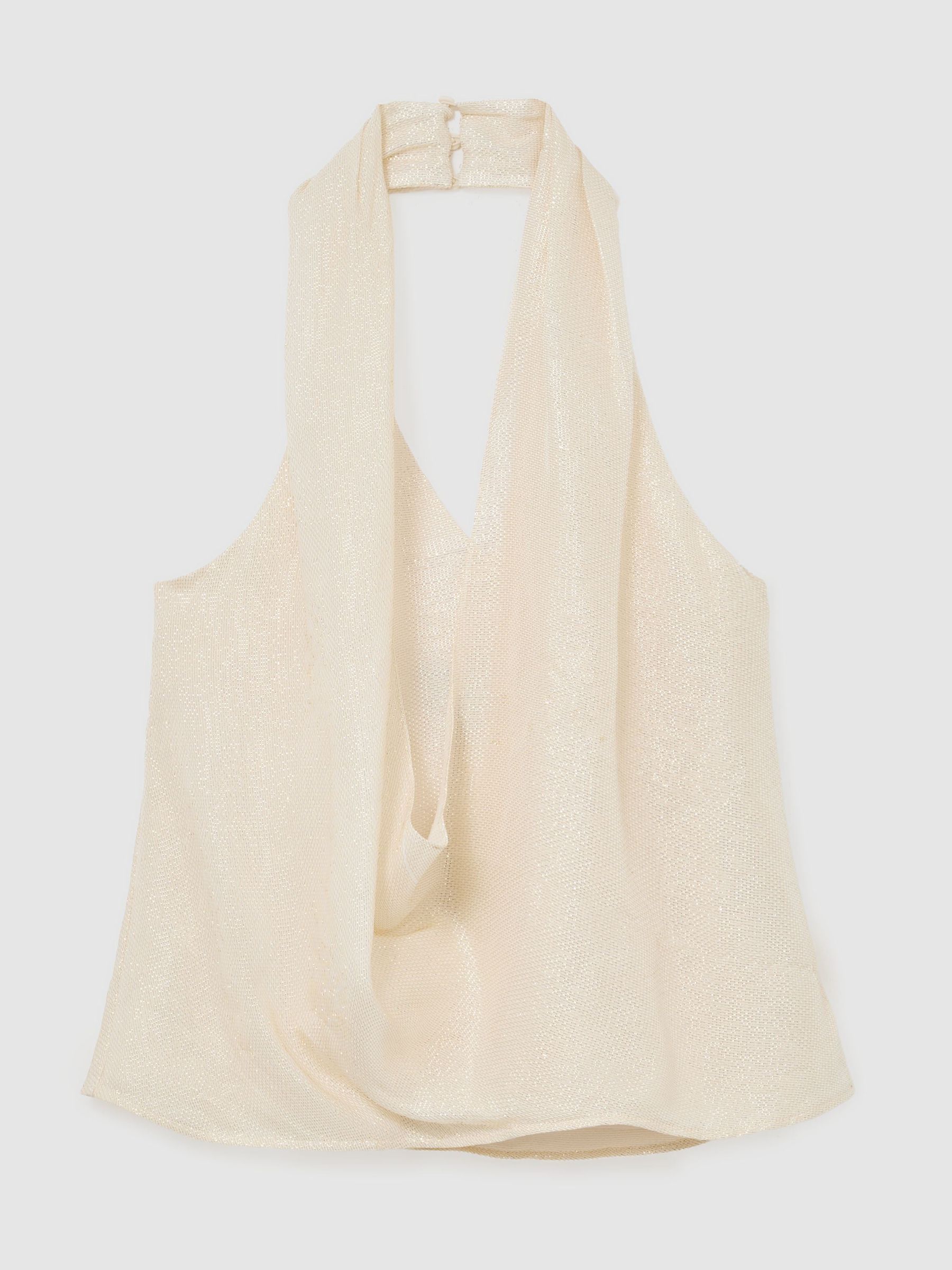 Top in Champagne Neutral - Image 2 of 7 Top in Champagne Neutral - Image 2 of 7